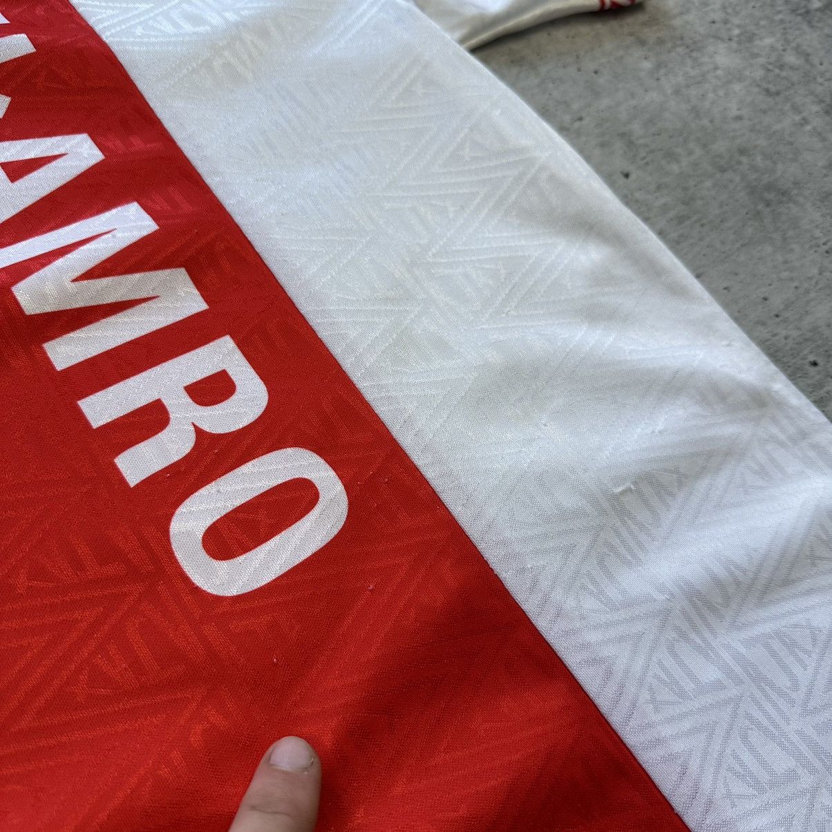 Umbro Vintage Umbro Ajax 1991-1993 Soccer Jersey Size US XL / EU 56 / 4 - 7 Thumbnail