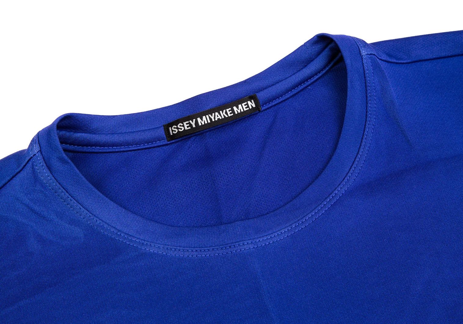 Issey Miyake Hand-Dyed Stretch T-Shirt in Blue Emerald Size US XL / EU 56 / 4 - 3 Thumbnail