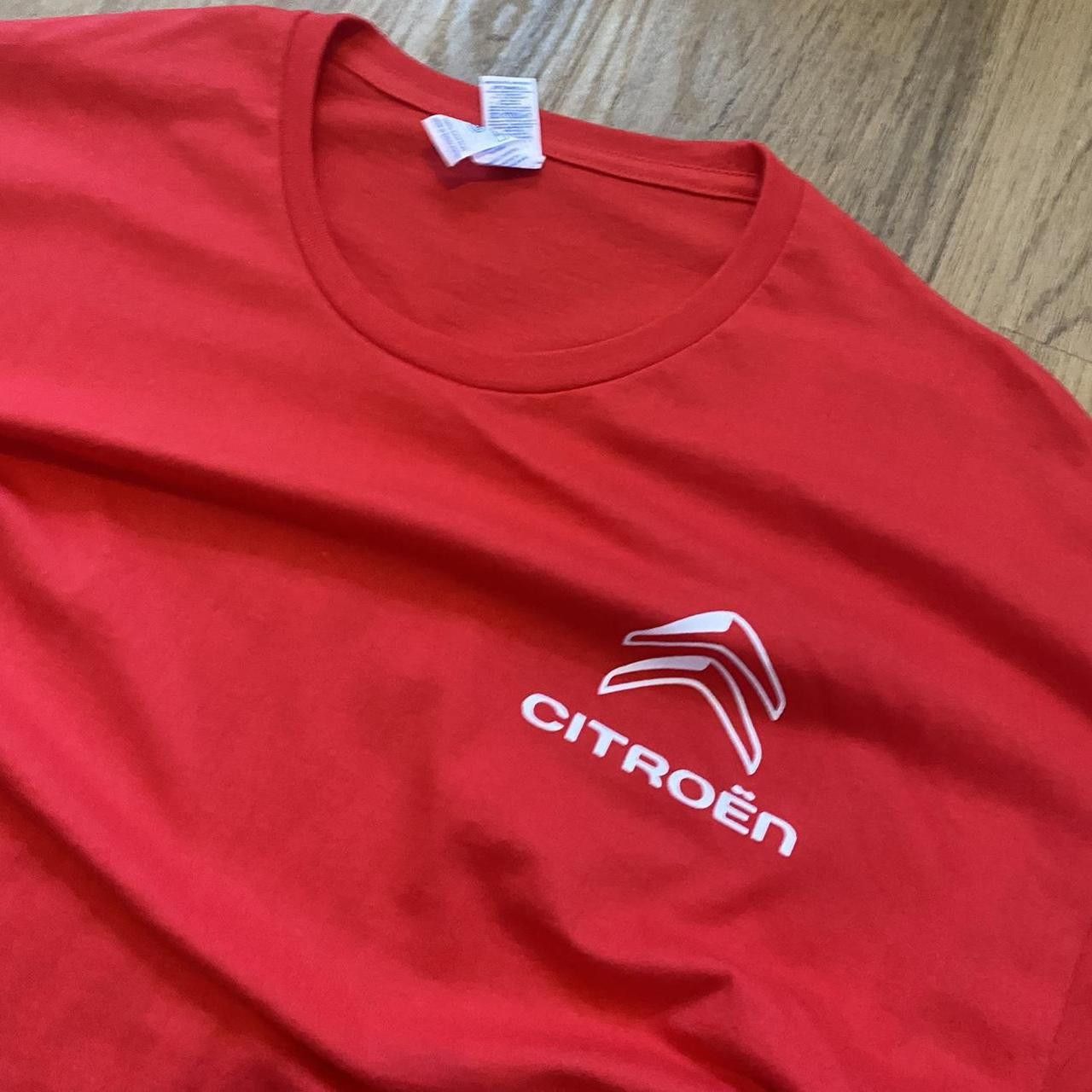 Other Red Citroen short sleeve T-shirt Car Vintage Size US XXL / EU 58 / 5 - 3 Thumbnail