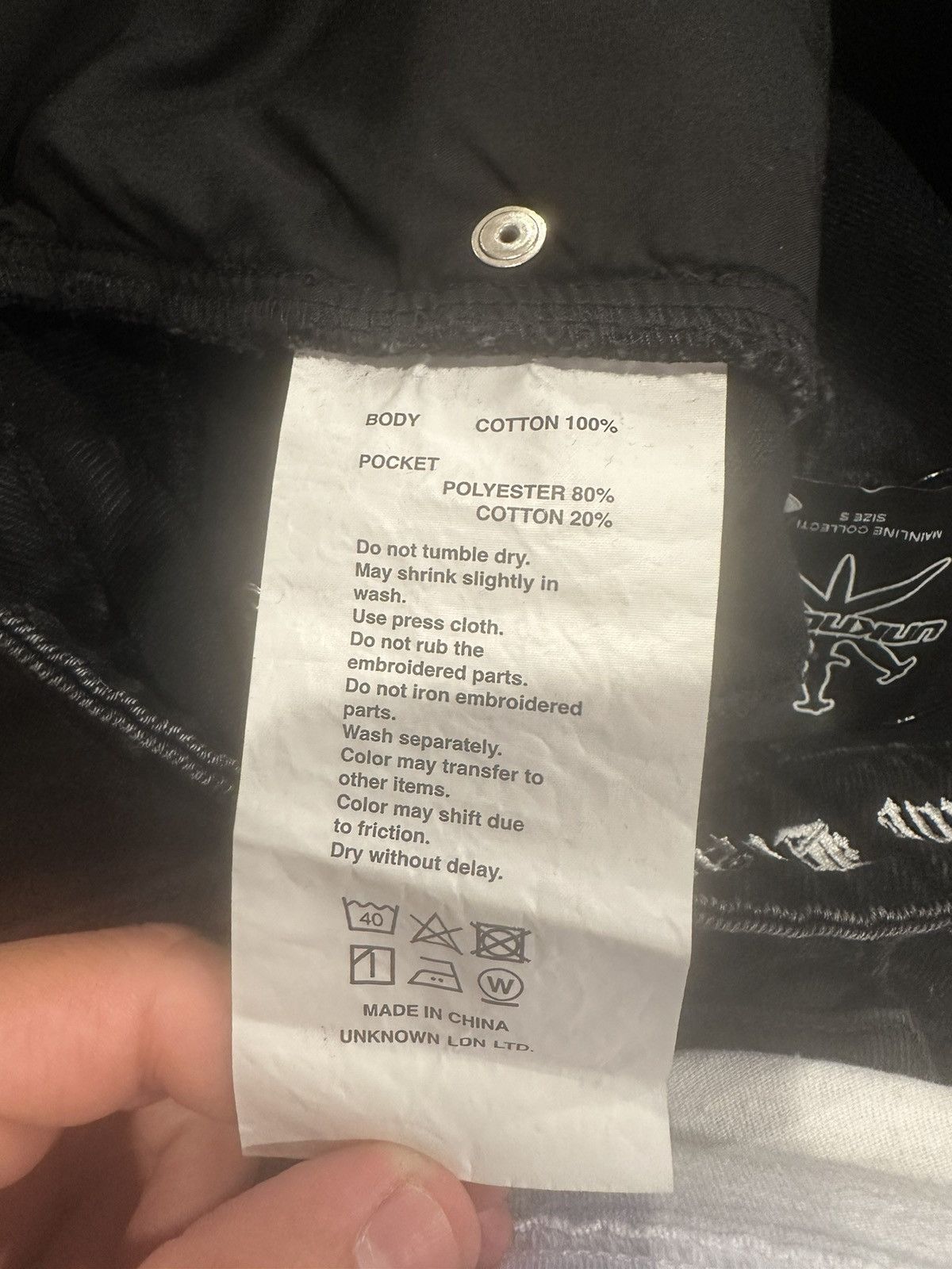 Unknown London Unknown black jeans Size US 30 / EU 46 - 8 Thumbnail
