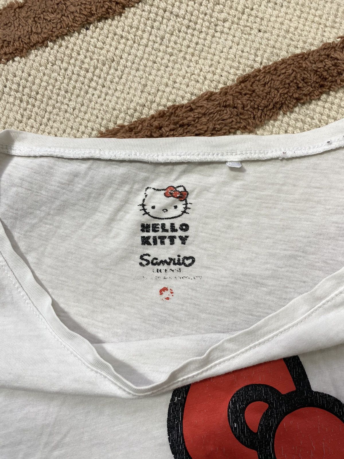Cartoon Network CUTE HELLO KITTY BIG FACE ANG LOGO TEE Size M / US 6-8 / IT 42-44 - 4 Thumbnail