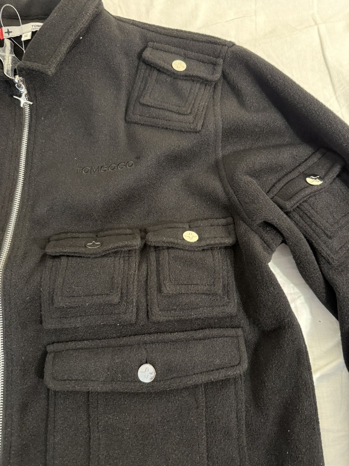 TOMBOGO TOMBOGO Multipocket Wool Jacket Black XL Size US XL / EU 56 / 4 - 3 Thumbnail