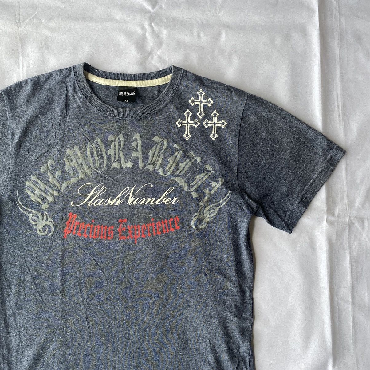 Japanese Brand Japanese Poem Memorabilia Cross Chrome Hearts Style Size US M / EU 48-50 / 2 - 3 Thumbnail
