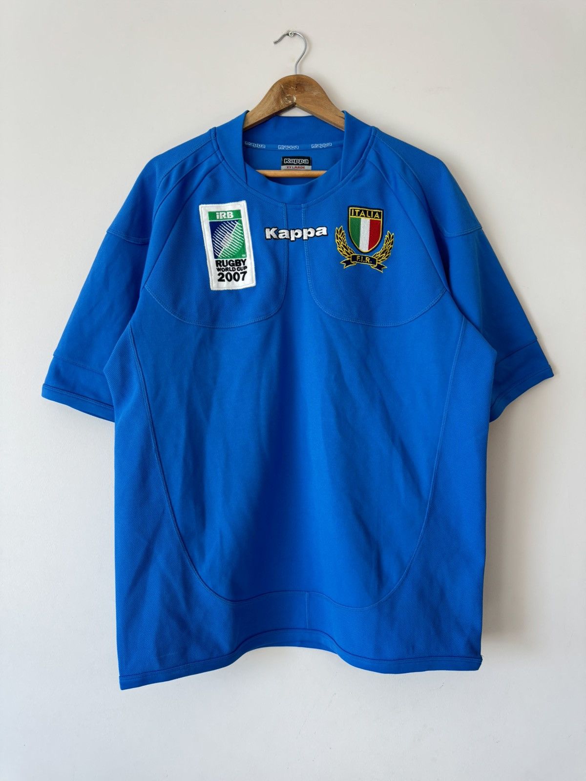 Kappa Vintage Italy 2007-2008 Kappa Rugby Jersey Shirt Kit Size US XXL / EU 58 / 5 - 1 Thumbnail