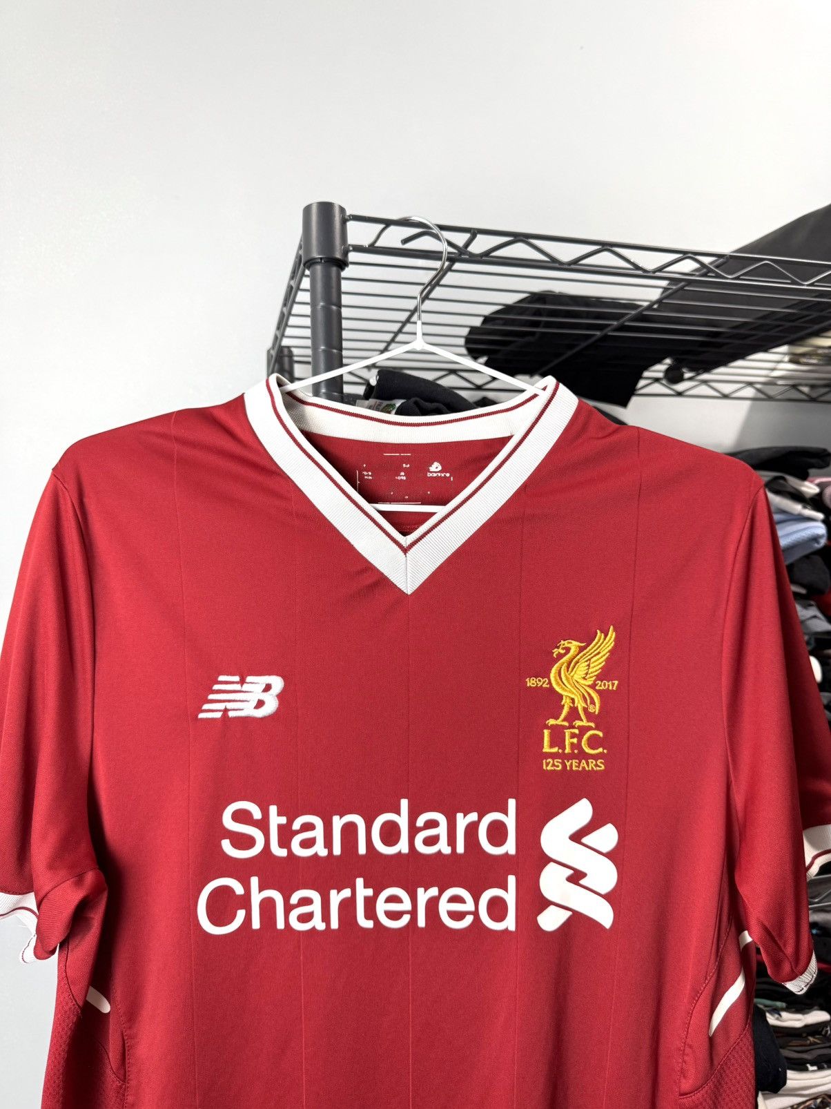 New Balance New Balance Liverpool Soccer Jersey T Shirt Size US S / EU 44-46 / 1 - 2 Thumbnail