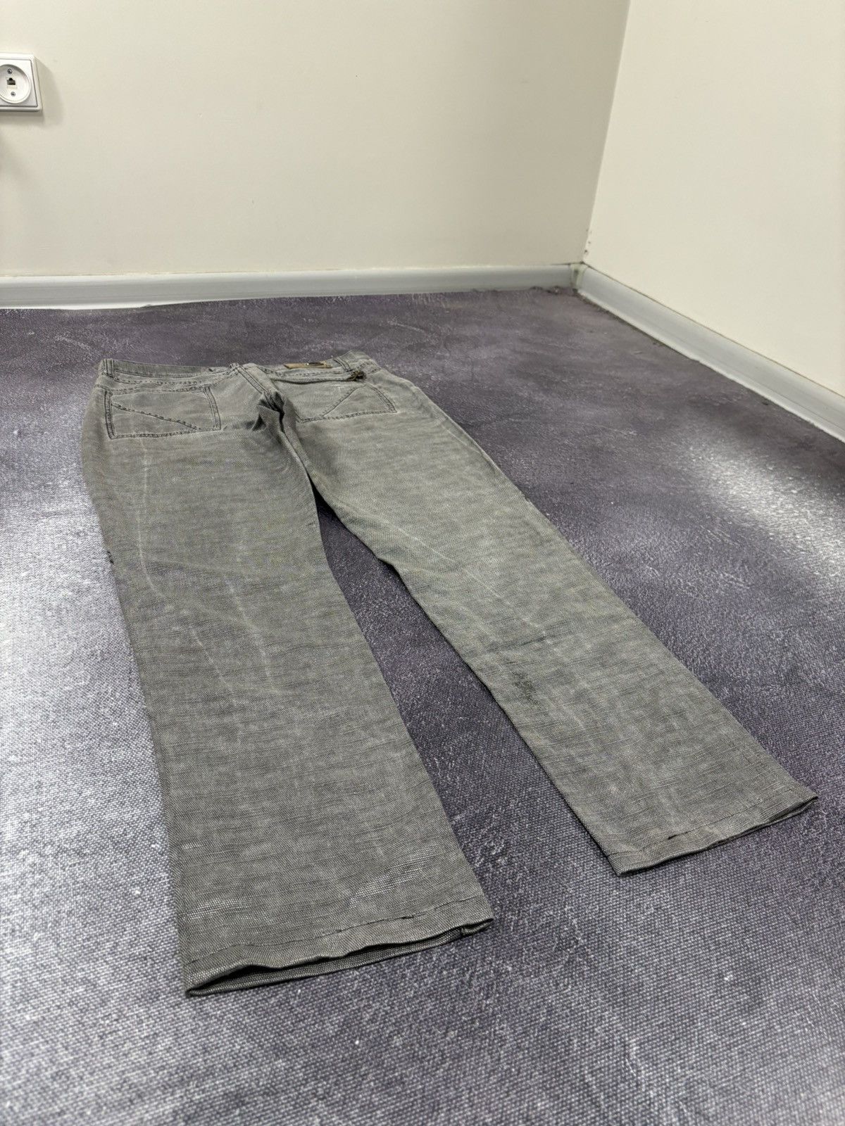 Just Cavalli Vintage Just Cavalli Gothic Avant Garde Rare Archival Jeans Size 36" / US 14 / IT 50 - 4 Thumbnail