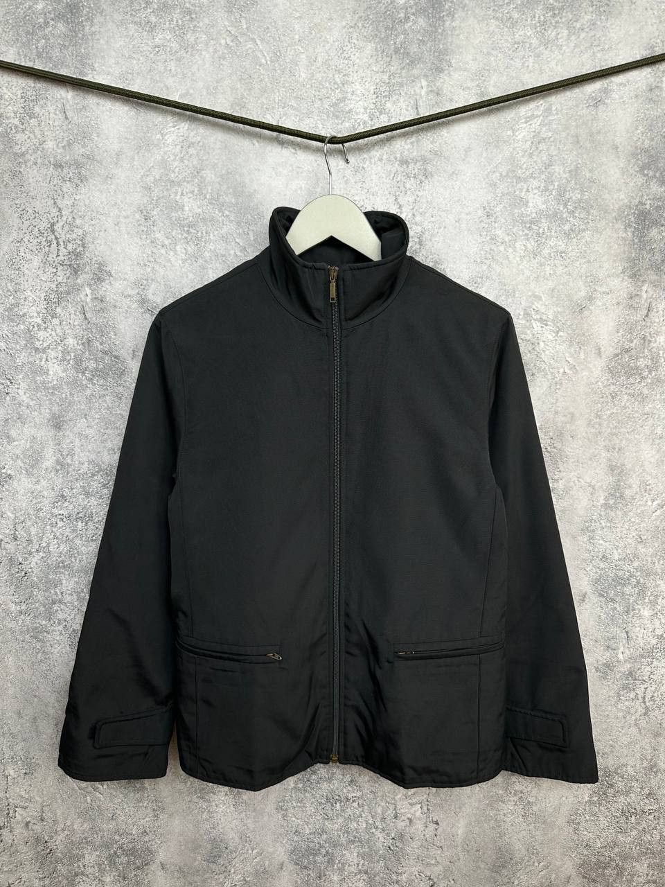Weekend Max Mara Weekend Max Mara Nylon Jacket Zip Up Black Quilted Lining Size S / US 4 / IT 40 - 1 Thumbnail