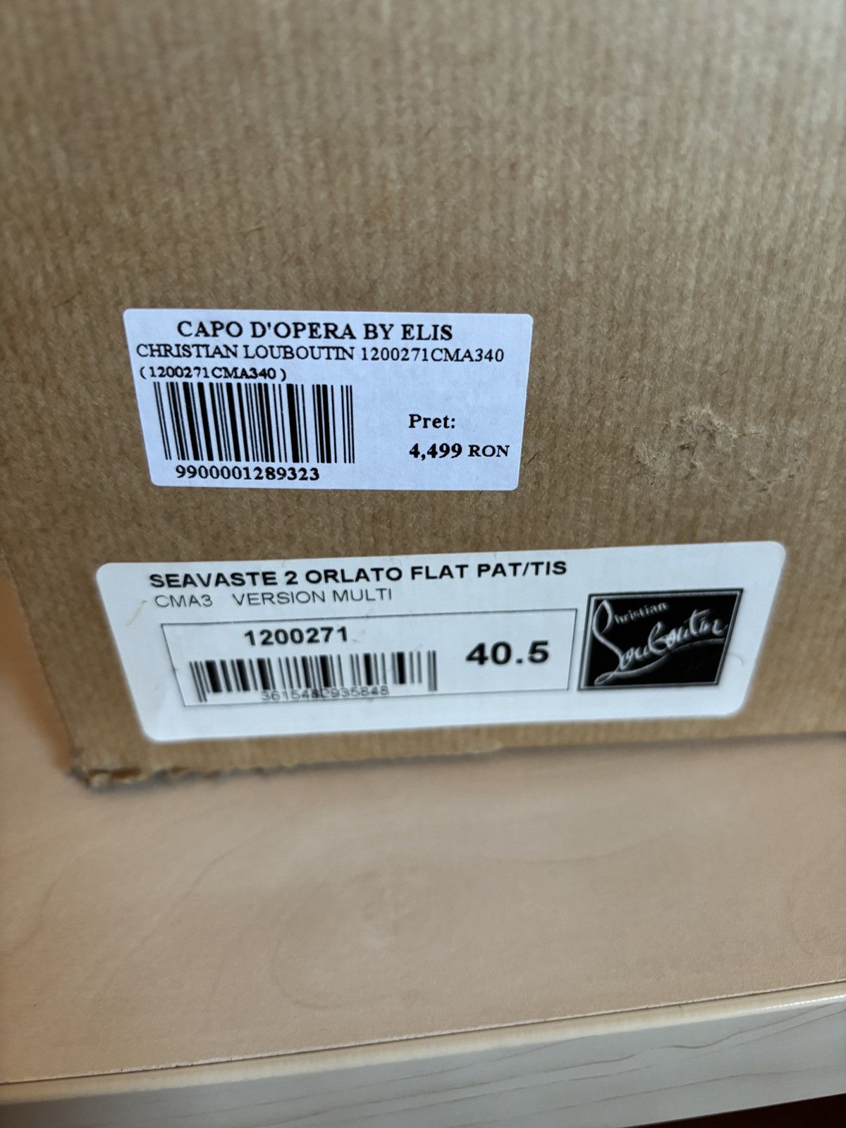 Christian Louboutin Spike sneakers