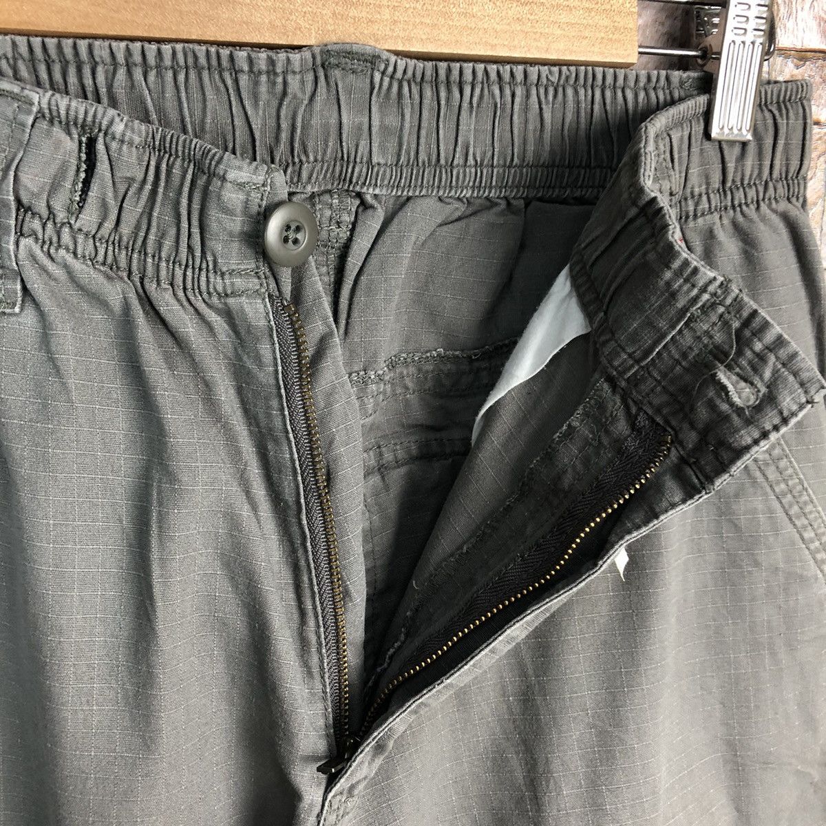 Japanese Brand Freude Grey utility tactical Cargo Multipocket Pants #A651 Size US 30 / EU 46 - 15 Thumbnail