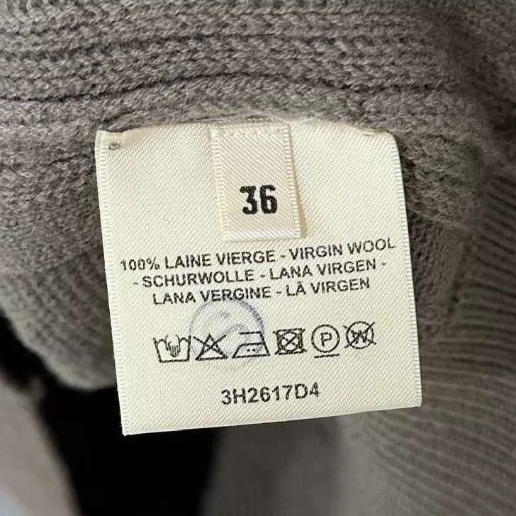 Hermes HERMES Brown Wool Twill H Sweater 36 Size XS / US 0-2 / IT 36-38 - 6 Thumbnail