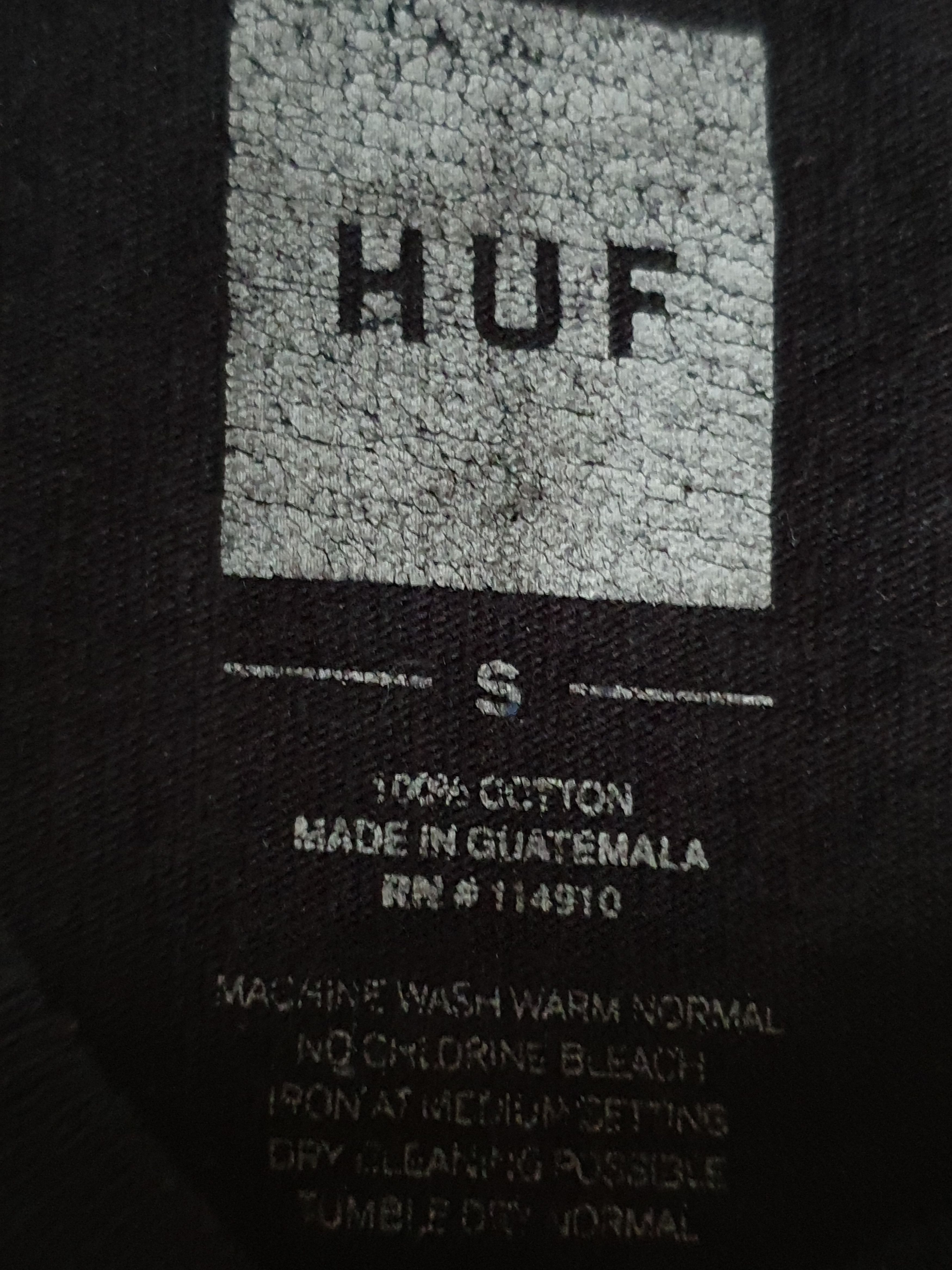 Huf Huf Worldwide Bad Guys,Good Trip Long Sleeve Pocket tee sz S Size US S / EU 44-46 / 1 - 11 Thumbnail