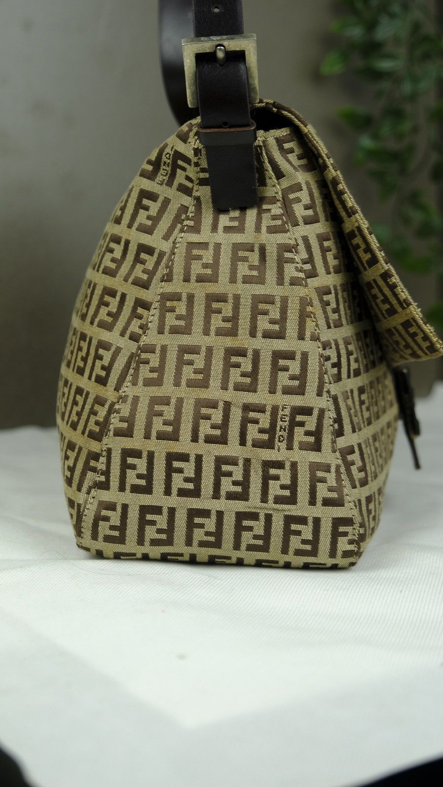 Fendi Authentic vintage Fendi zucchino mama baguette Size ONE SIZE - 8 Thumbnail