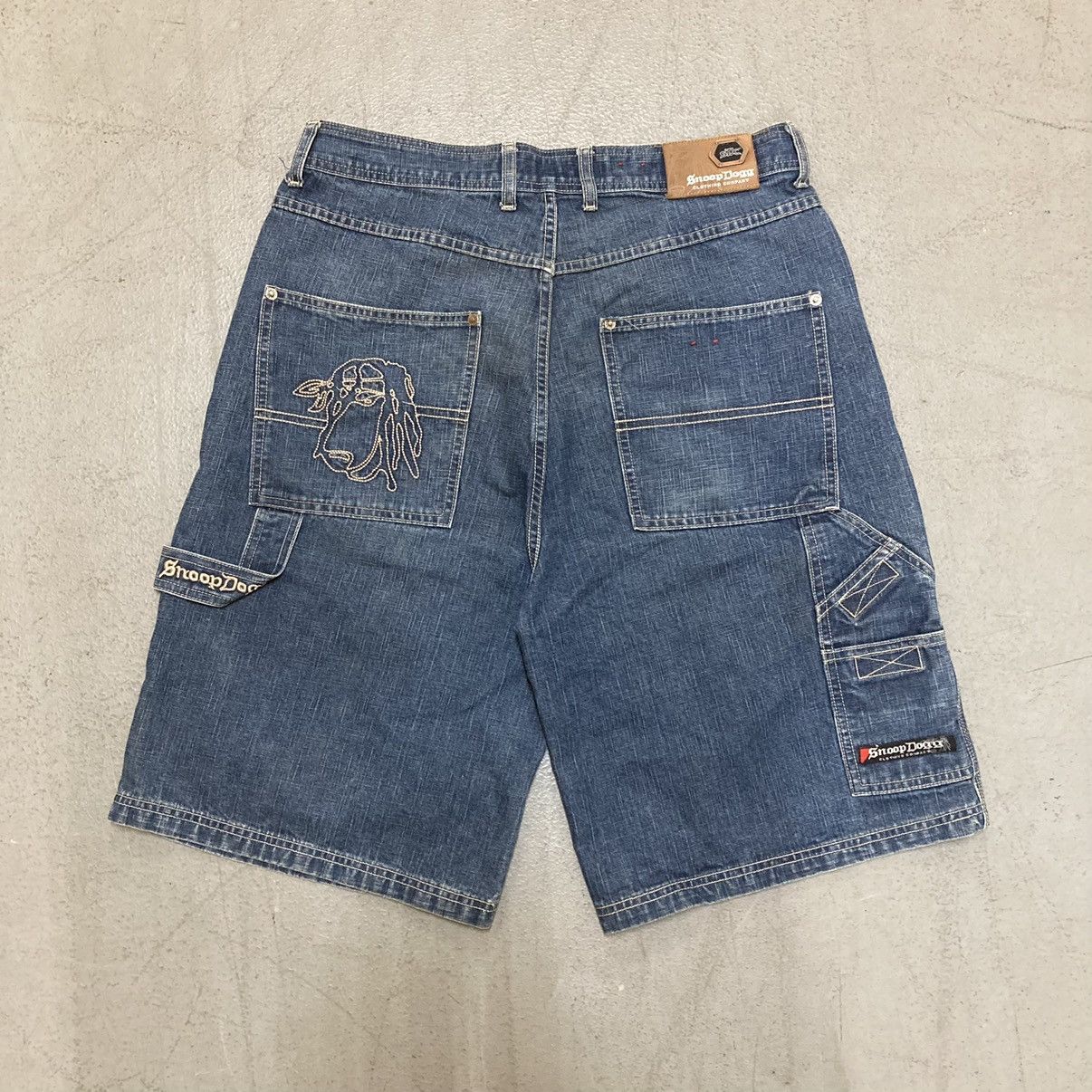 Vintage Crazy Vintage Y2K Baggy JNCO Jorts Skater Essential Shorts ...