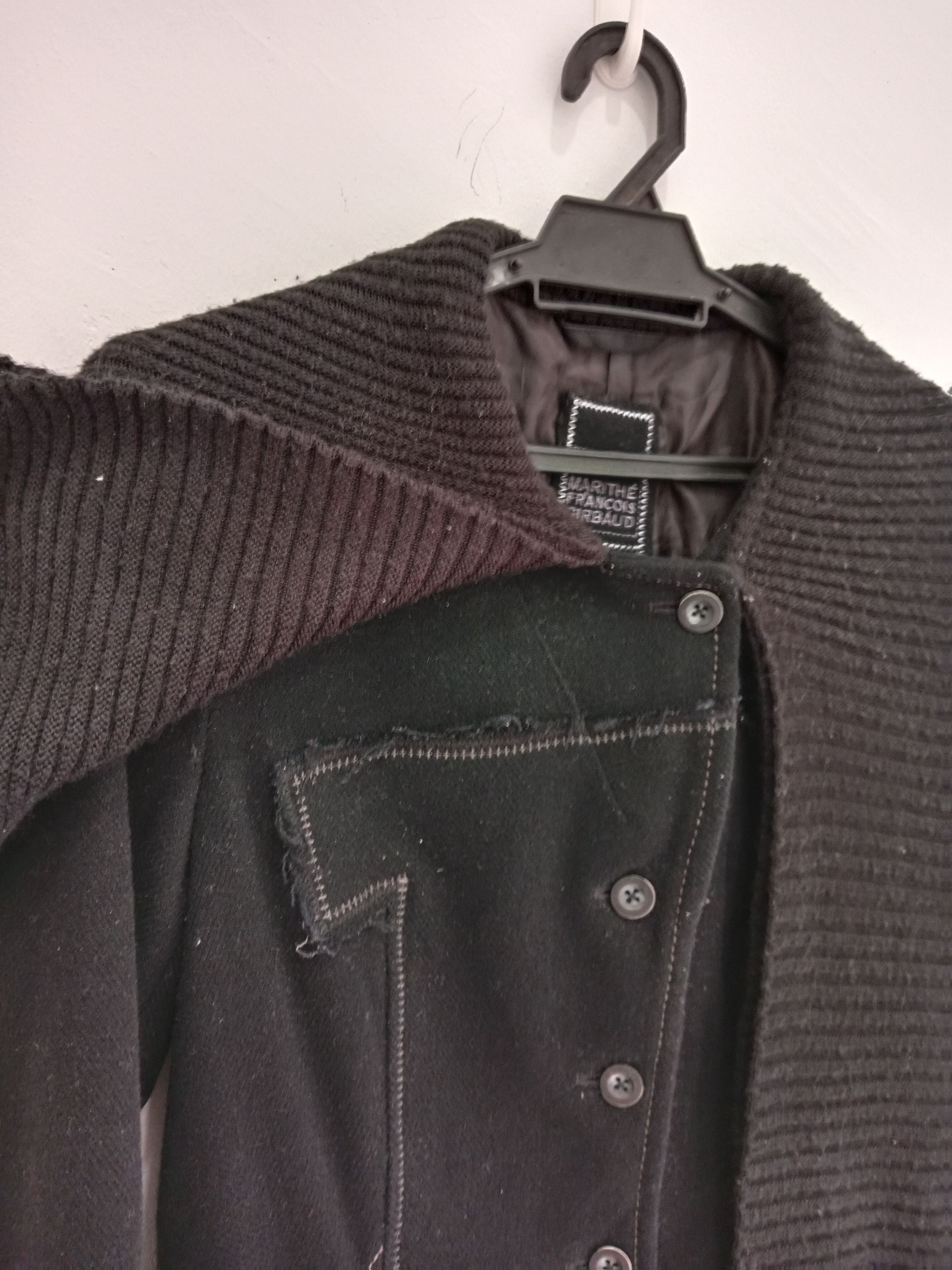 Marithe + Francois Girbaud Marithe Francois Girbaud Wool Jacket Designer Brand Size S / US 4 / IT 40 - 5 Thumbnail
