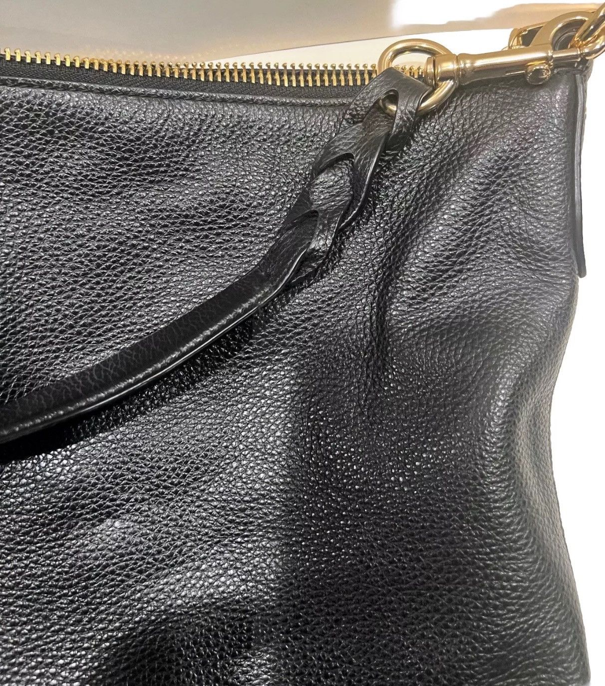 Other New CoachLuxury shoulder bag Crossbody Black Pebbled Leather Size ONE SIZE - 7 Thumbnail