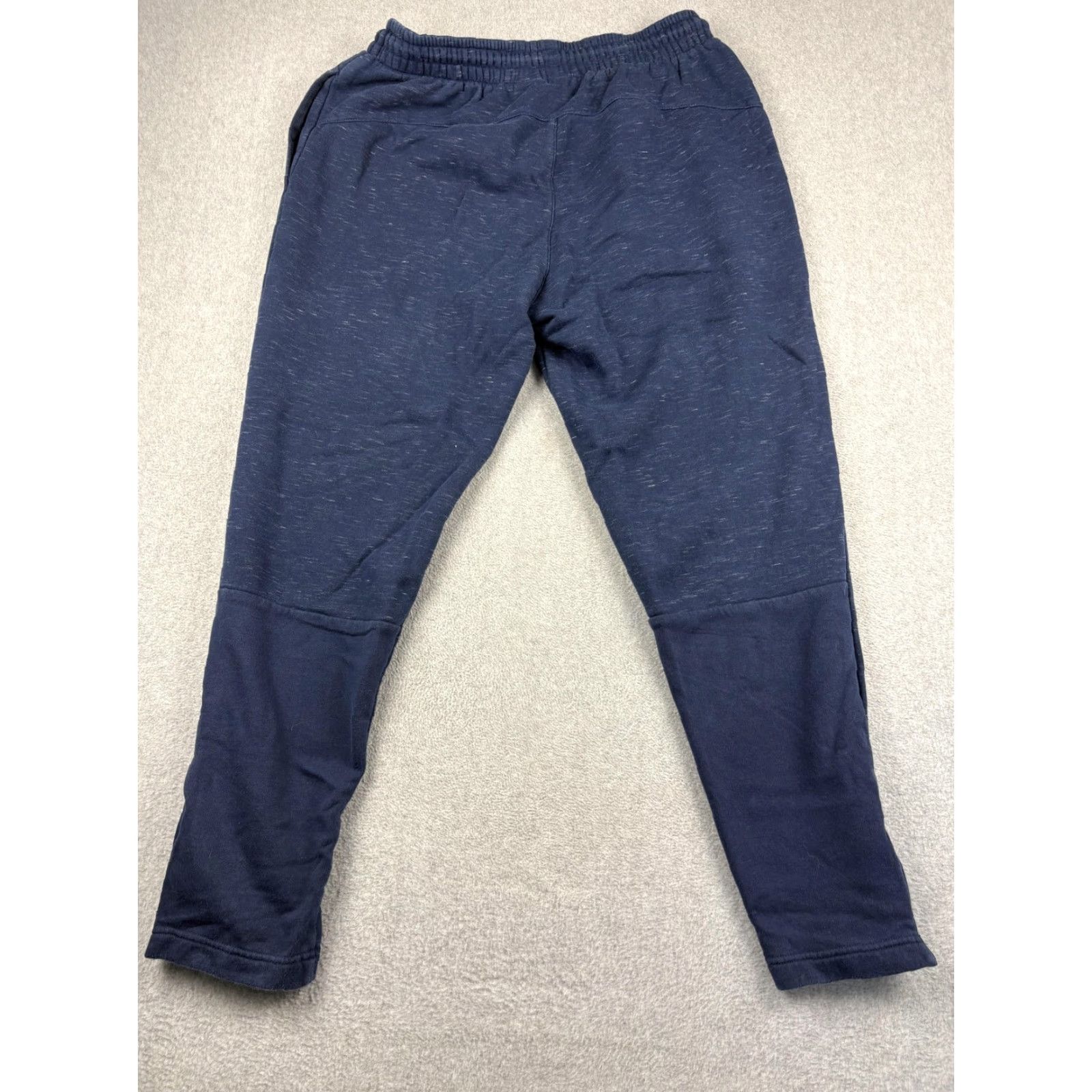 Adidas Adidas Pants Mens Large Blue Athletic Joggers Sweatpants Drawstring Logo Pockets Size US 33 - 7 Thumbnail