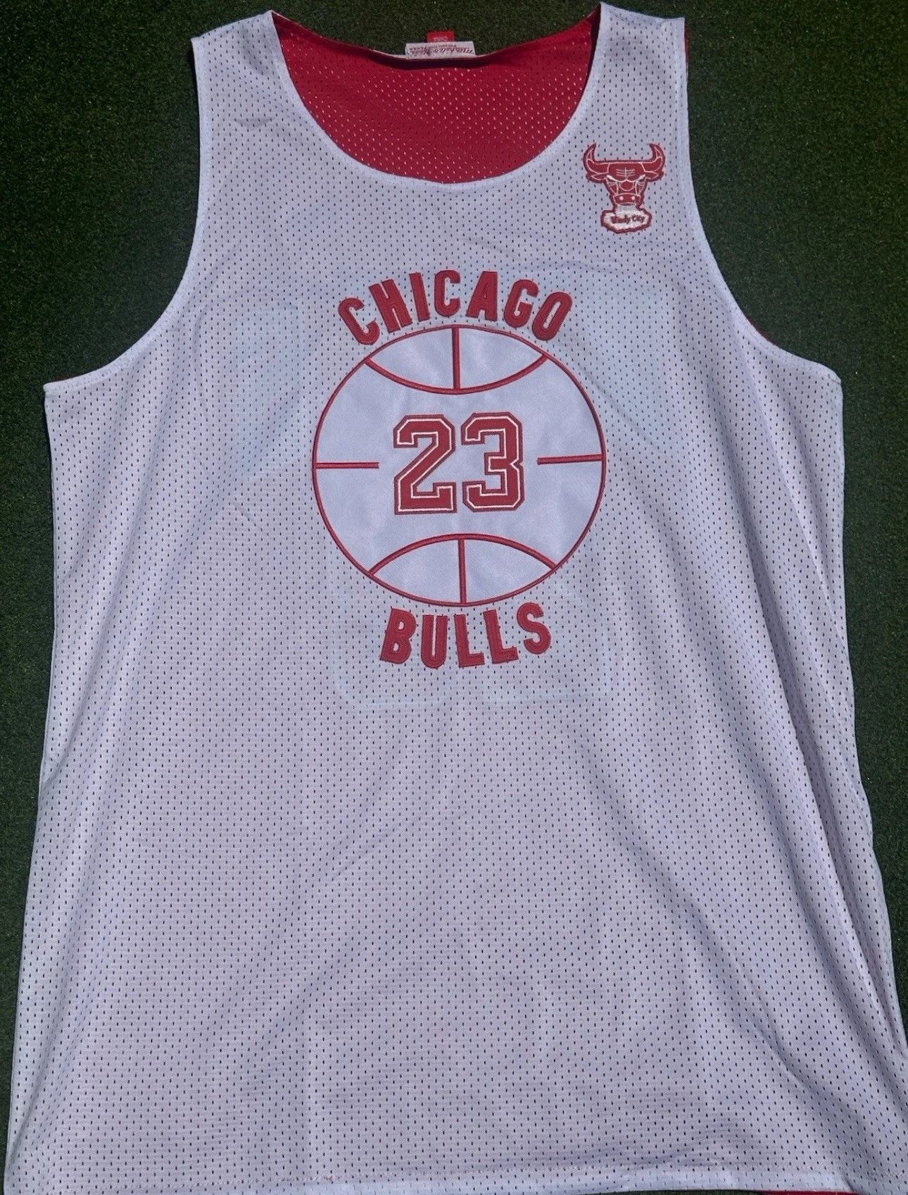 Mitchell & Ness RARE Michael Jordan Reversible Practice Jersey Bulls M&N HWC Size US XL / EU 56 / 4 - 4 Thumbnail