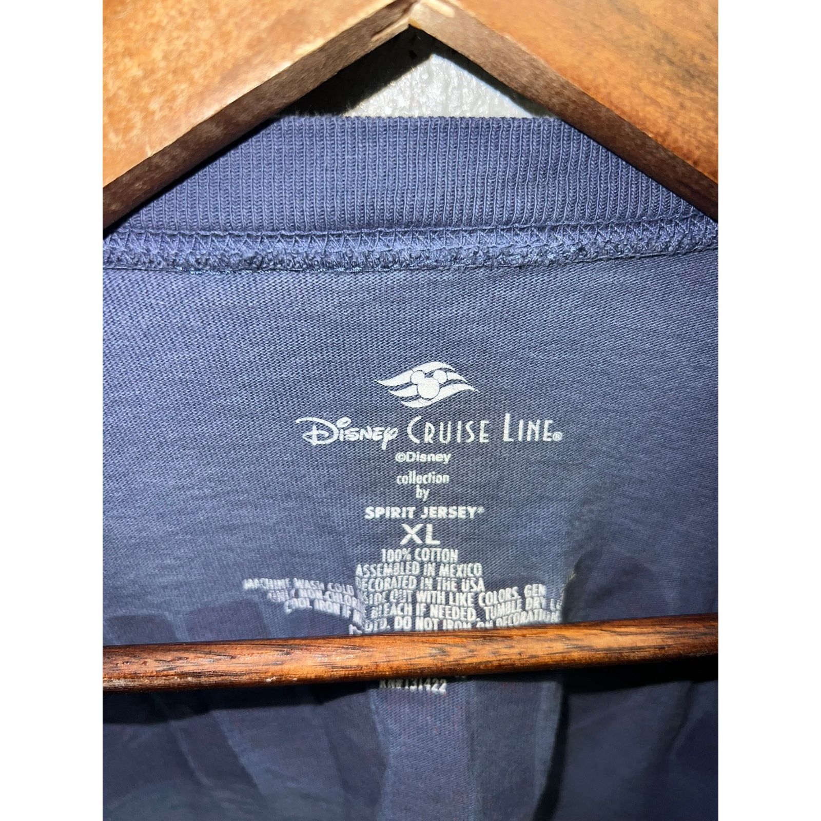 Disney Disney Cruise Line Spirit Jersey Shirt Long Sleeve Tee XL Size US XL / EU 56 / 4 - 5 Thumbnail