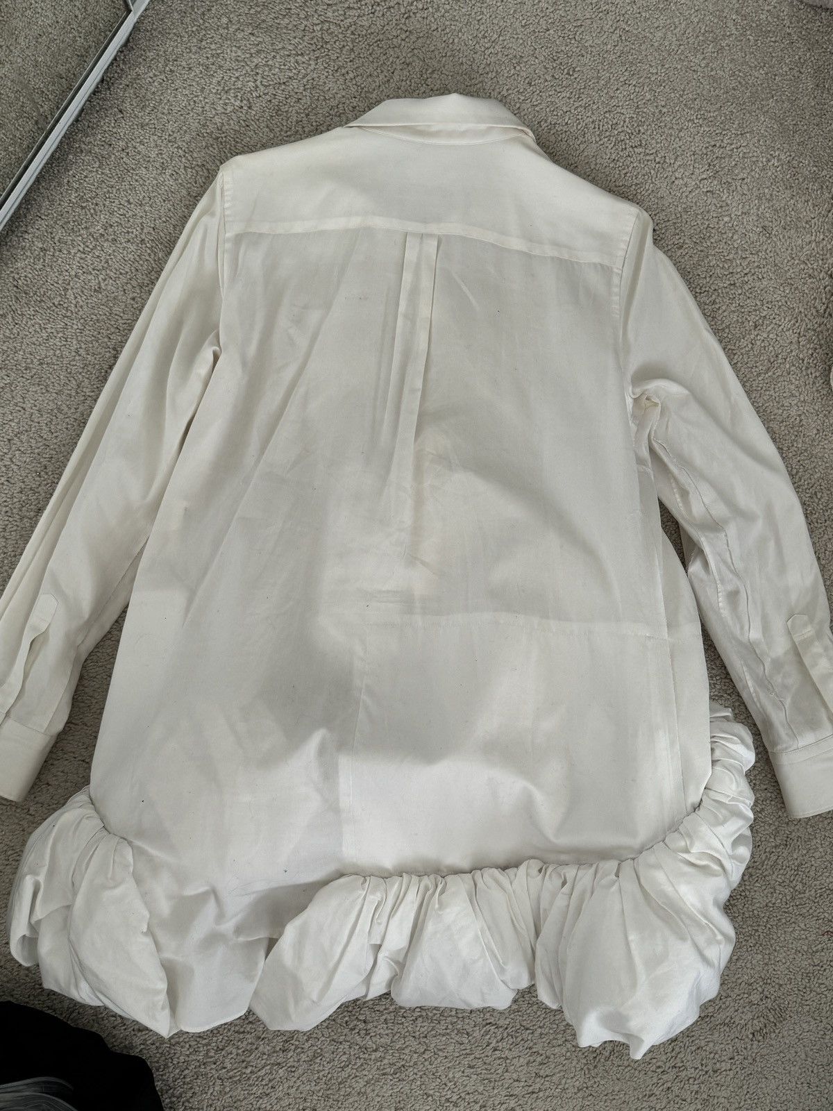 Comme des Garcons White Comme des Garçons Tunic Size S / US 4 / IT 40 - 3 Thumbnail