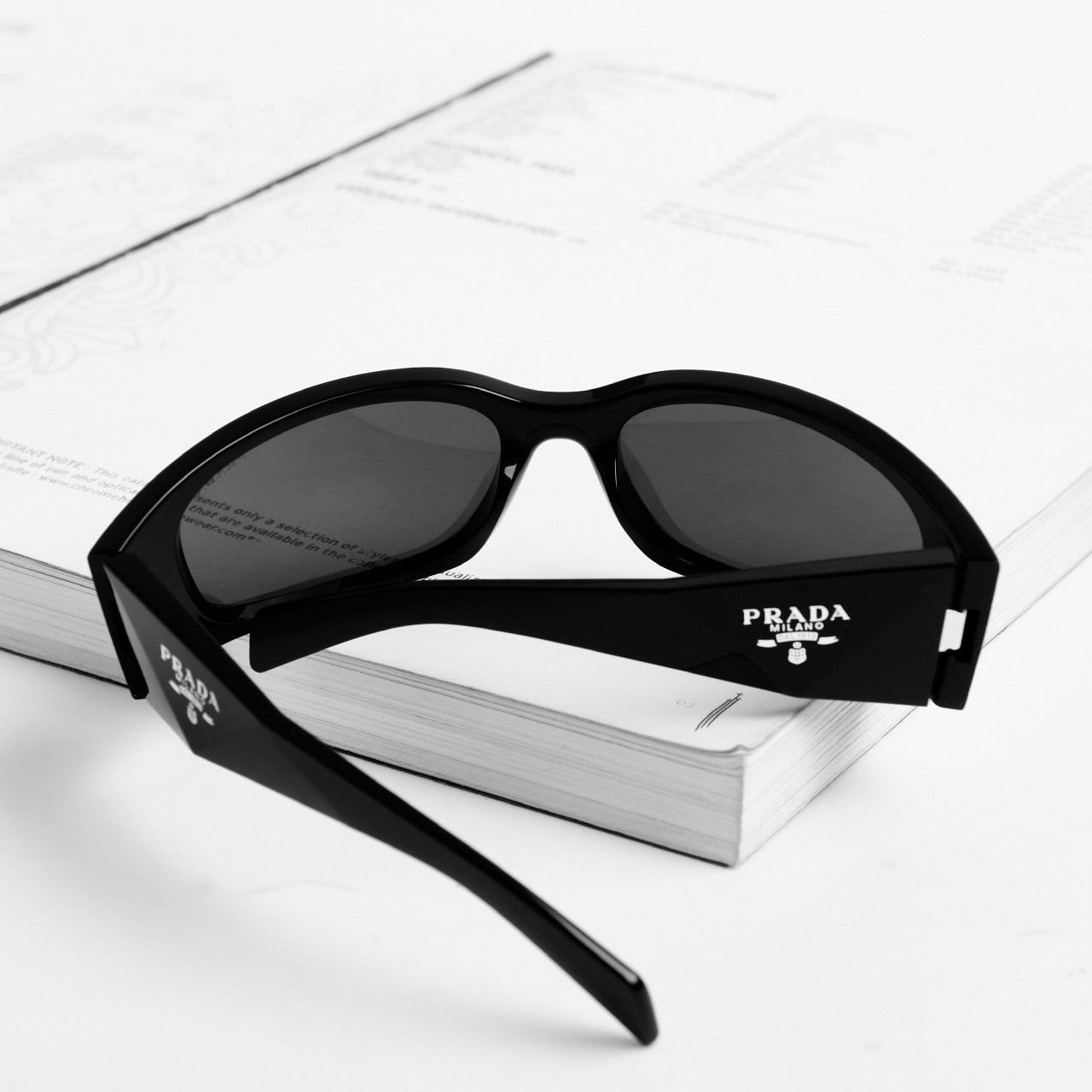 Prada PRADA 0PR A19S 1AB5S0 SUNGLASSES Size ONE SIZE - 7 Thumbnail