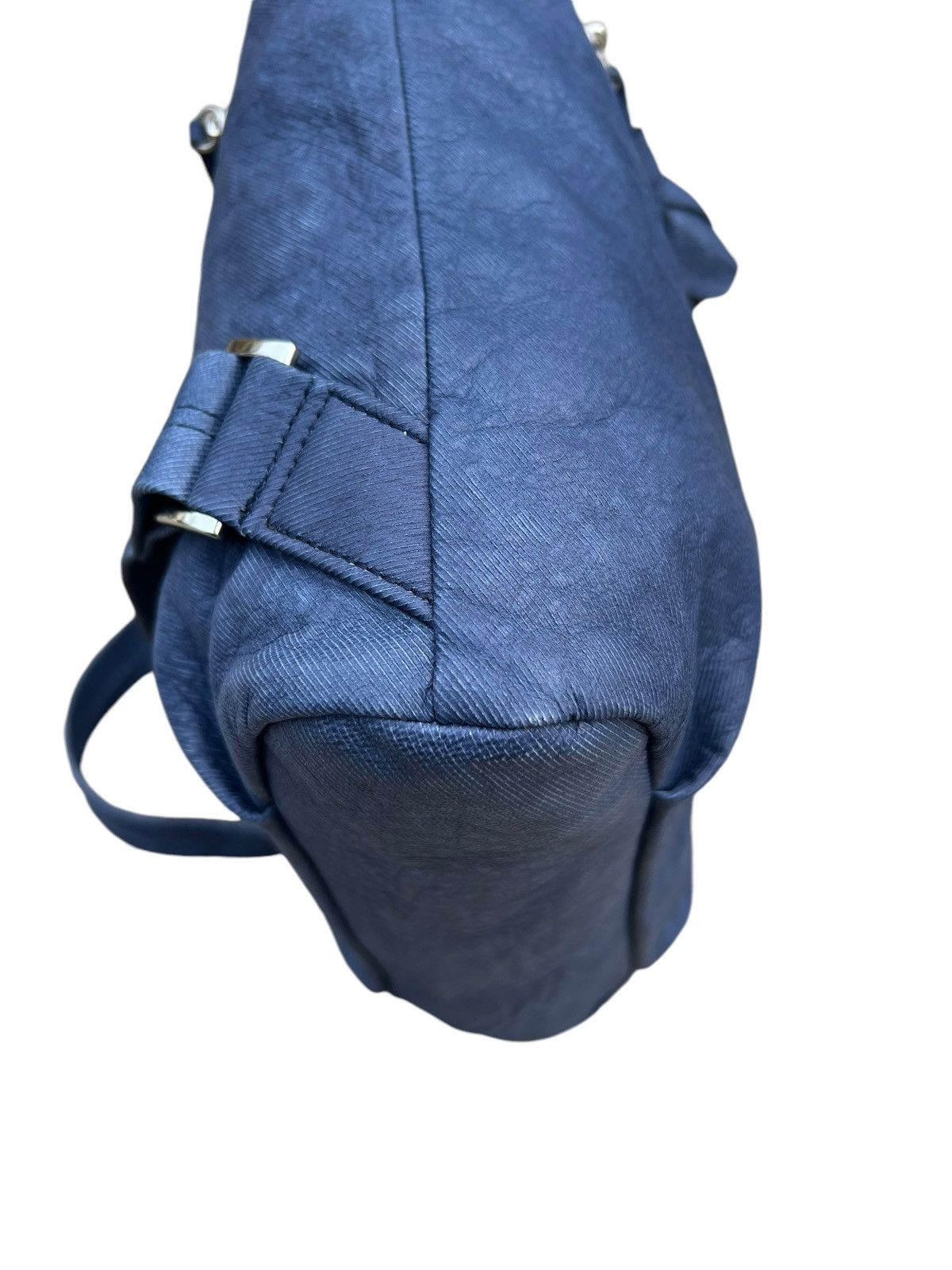 Leather Vintage Brongel Japan Patina Napa Leather 2 Way Backpack Bag Size ONE SIZE - 13 Thumbnail