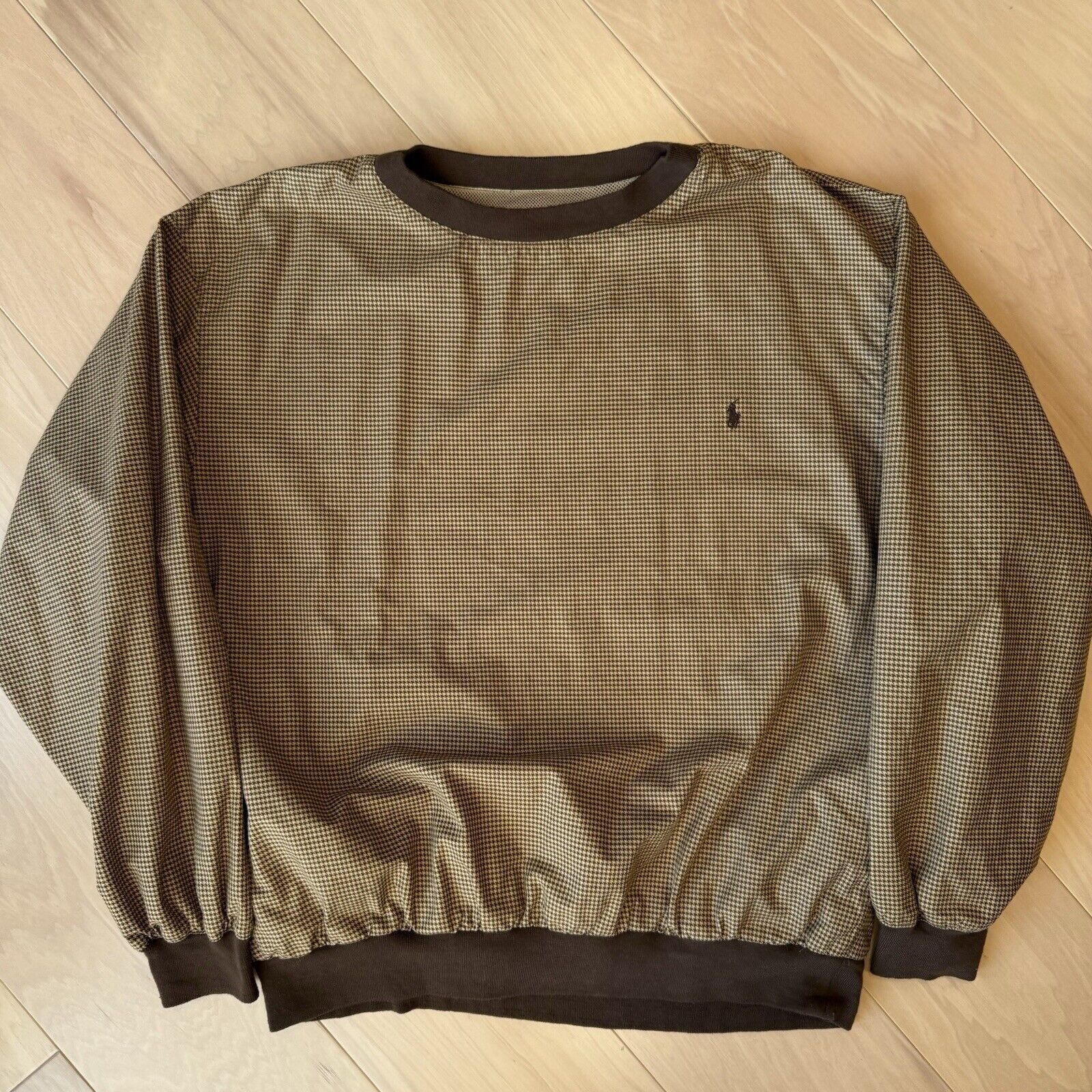 Polo Ralph Lauren × Vintage Vintage Polo Ralph Lauren Golf Sweatshirt XL Brown Casual Size US XL / EU 56 / 4 - 2 Thumbnail
