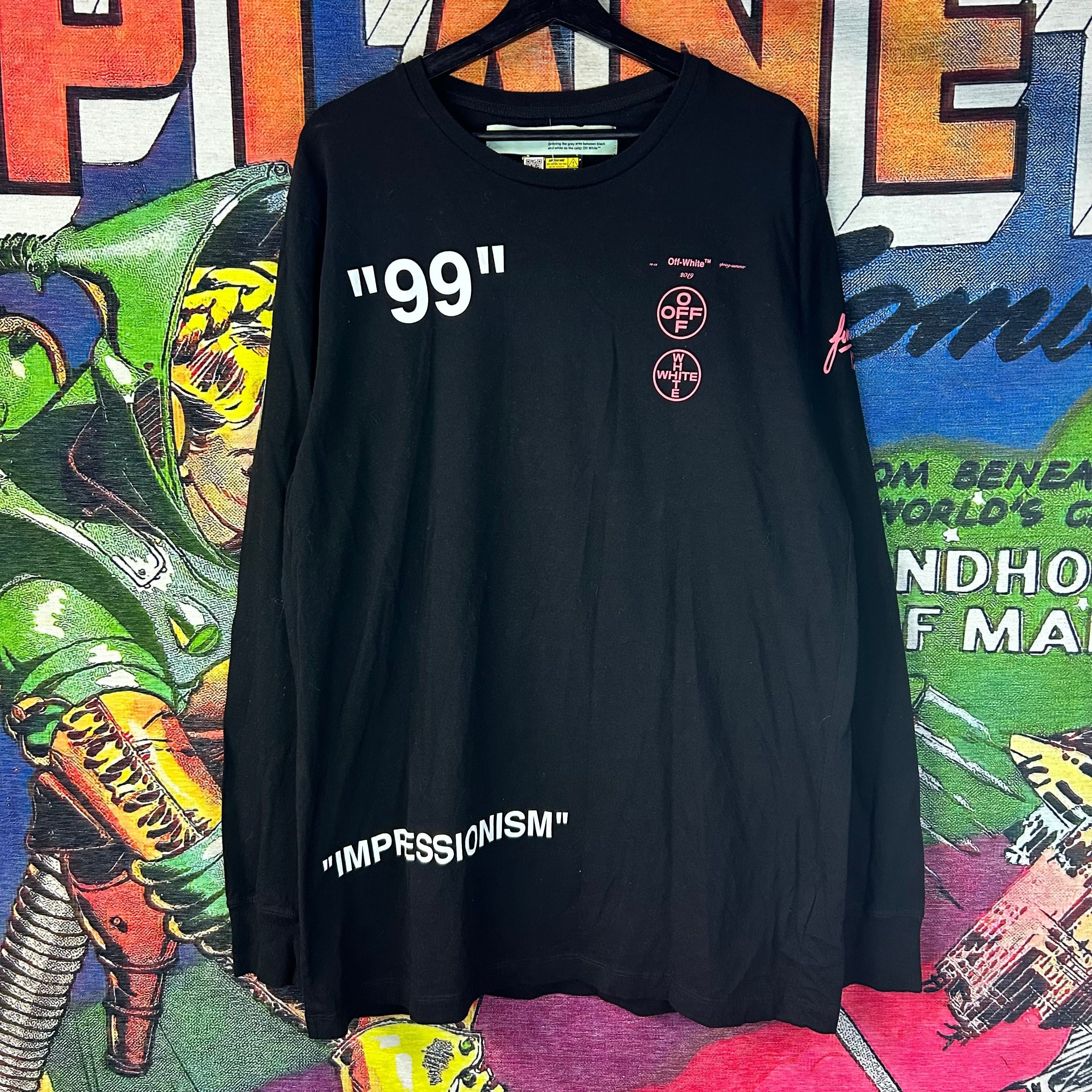 Off-White Off-White Impressionism Black 1863 T-Shirt 
