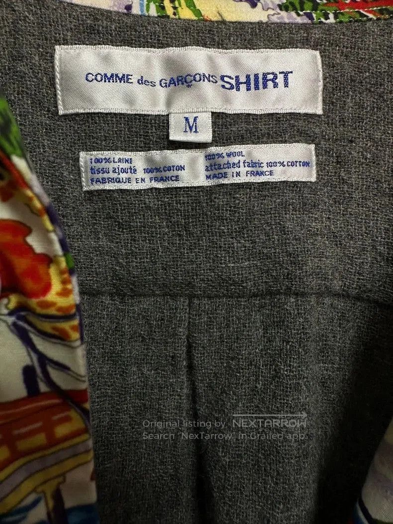 Comme des Garcons Comme des Garcons 99AW Fujiyama Shirt. Size US M / EU 48-50 / 2 - 8 Thumbnail