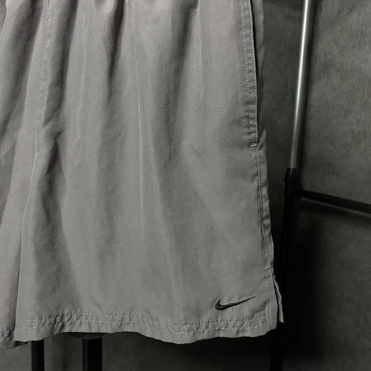 Nike × Vintage Y2k Nike drill nylon shorts small swoosh Size US 30 / EU 46 - 2 Thumbnail