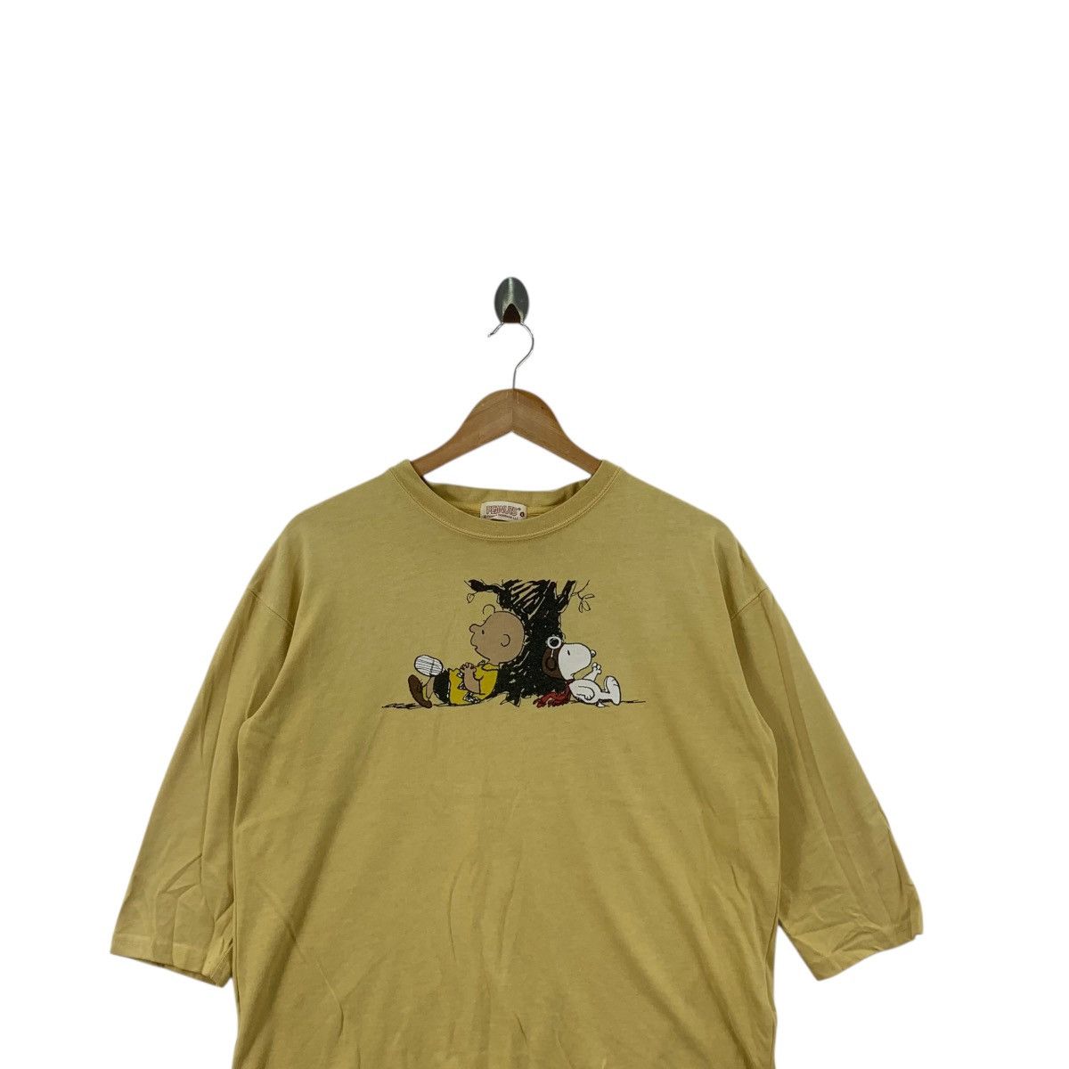 Peanuts Vintage PEANUTS SNOOPY WOODSTOCK Comic Strip Baggy Tee Size L / US 10 / IT 46 - 2 Thumbnail