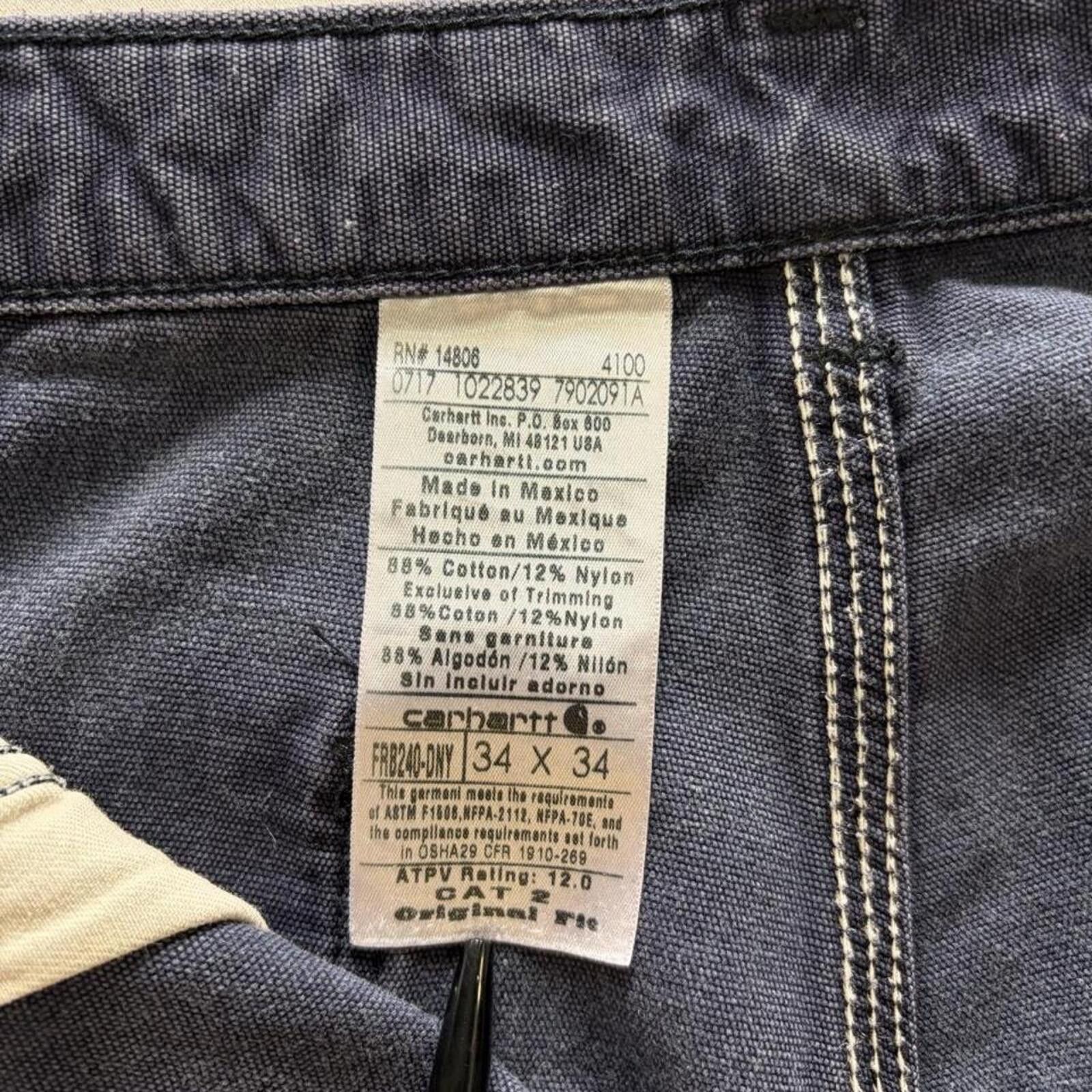 Carhartt Faded Carhartt FR Carpenter Pants Size US 34 / EU 50 - 2 Thumbnail