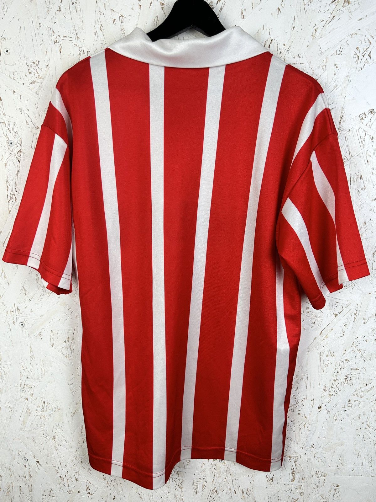 Adidas Vintage Adidas PSV Eindhoven 1990/92 Home Kit Soccer Jersey Size US L / EU 52-54 / 3 - 3 Thumbnail