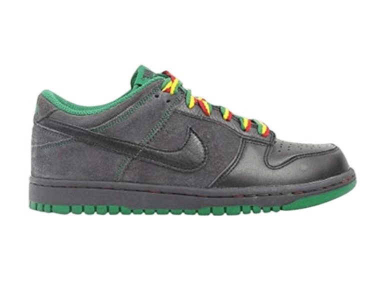 Nike Nike Dunk Low CL Rasta Pack Black Pine Green 2007 | Grailed