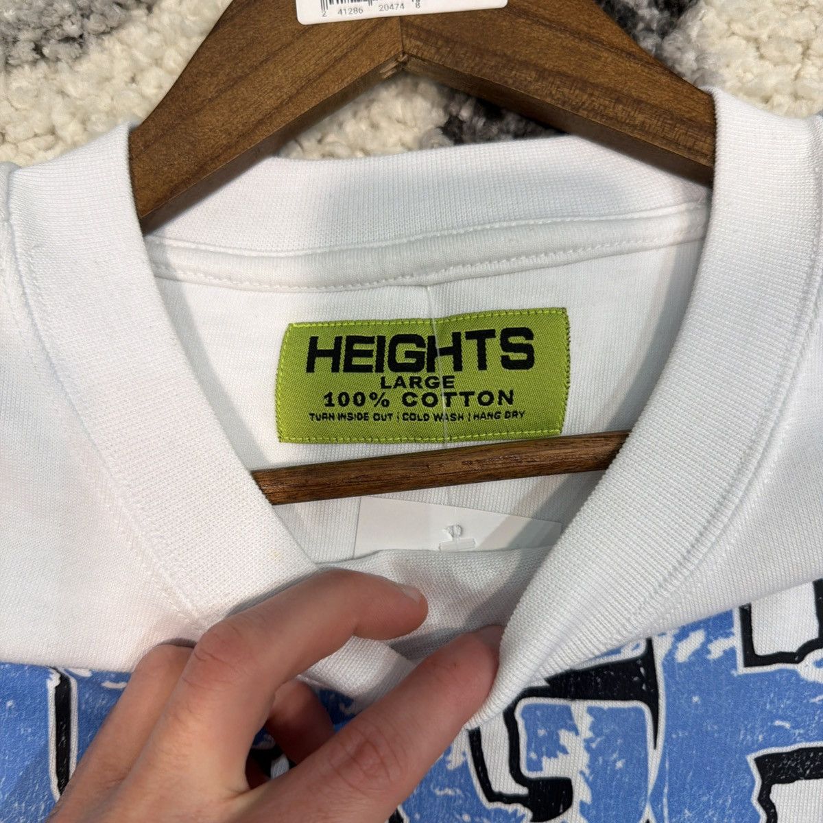Cape Heights Heights District Graphic Short Sleeve HD VARSITY TEE size L Size US L / EU 52-54 / 3 - 4 Thumbnail