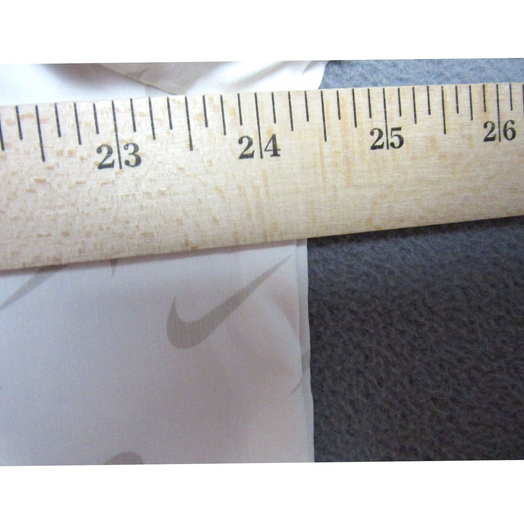 Nike Nike Shirt Womens L Sail White Button Up New Swoosh AOP Monogram Oversize Size L / US 10 / IT 46 - 5 Thumbnail