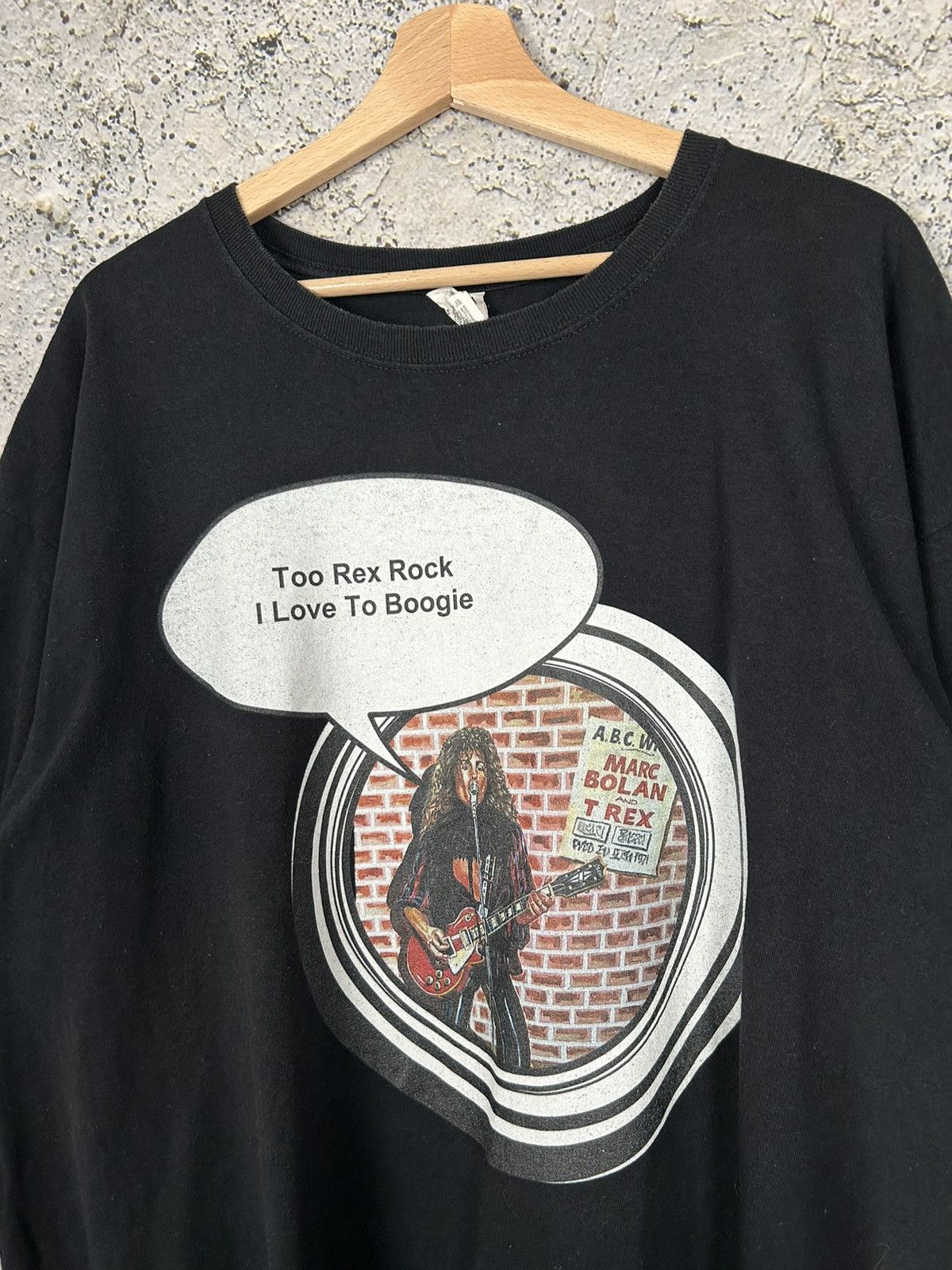 Band Tees Vintage T-Rex Marc Bolan Rock Band Tee Metal Punk 90s Y2K Size US XXL / EU 58 / 5 - 3 Thumbnail