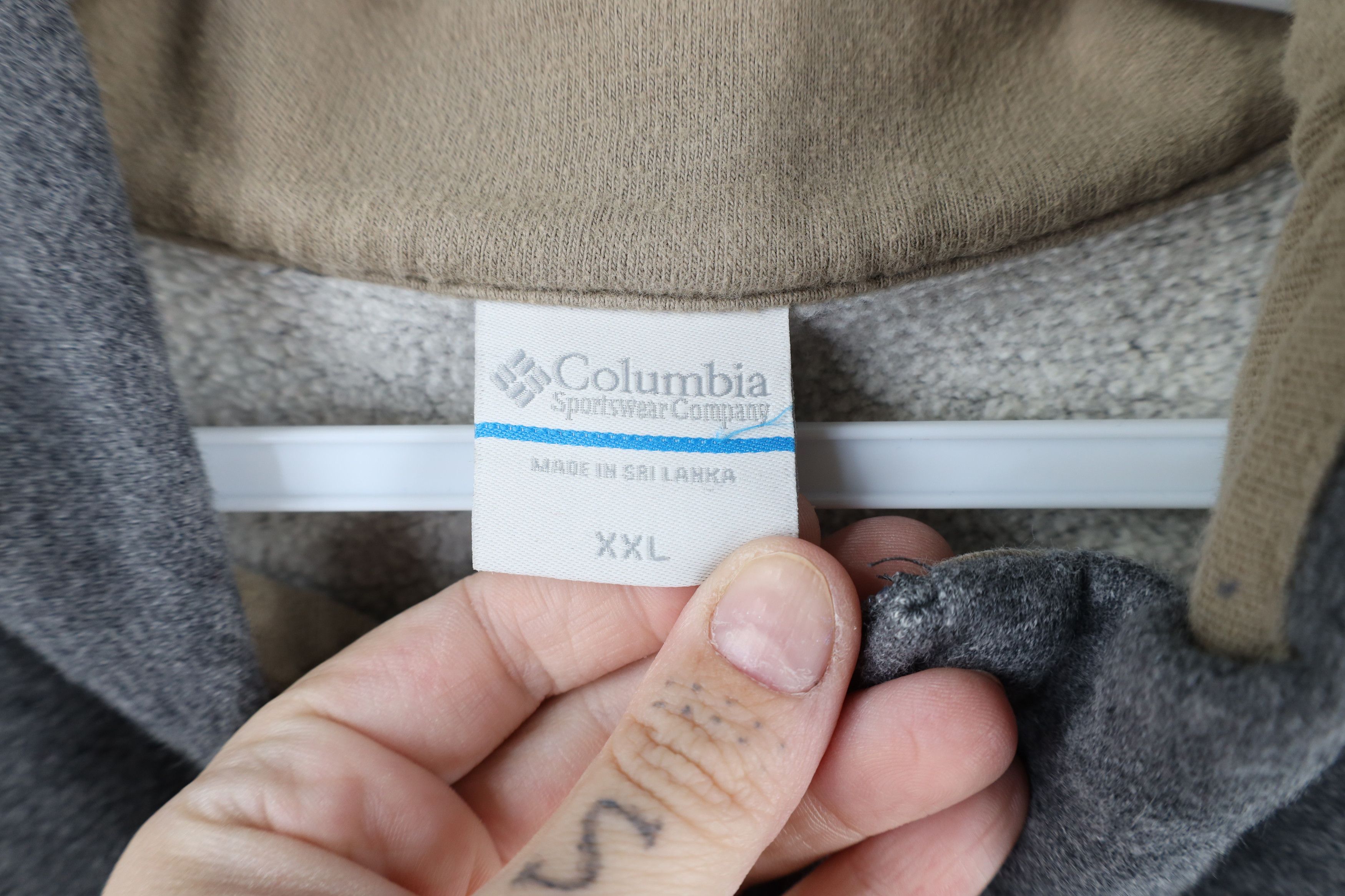Columbia × Vintage Vintage Columbia Heavyweight Half Zip Pullover Sweatshirt Size US XXL / EU 58 / 5 - 7 Thumbnail