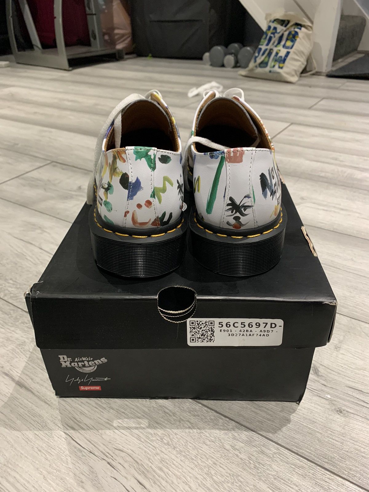 Dr. Martens × Supreme × Yohji Yamamoto Supreme x Yohji Yamamoto Doc Martens White Size US 10 / EU 43 - 4 Thumbnail