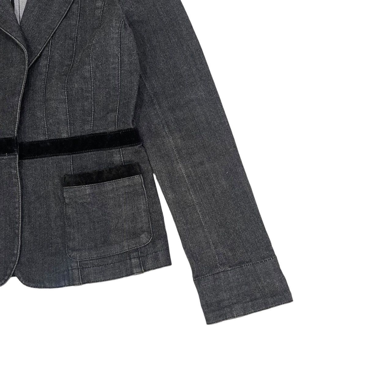 Designer × Sonia Rykiel Vintage Sonia Rykiel Button Jacket Size S / US 4 / IT 40 - 9 Thumbnail