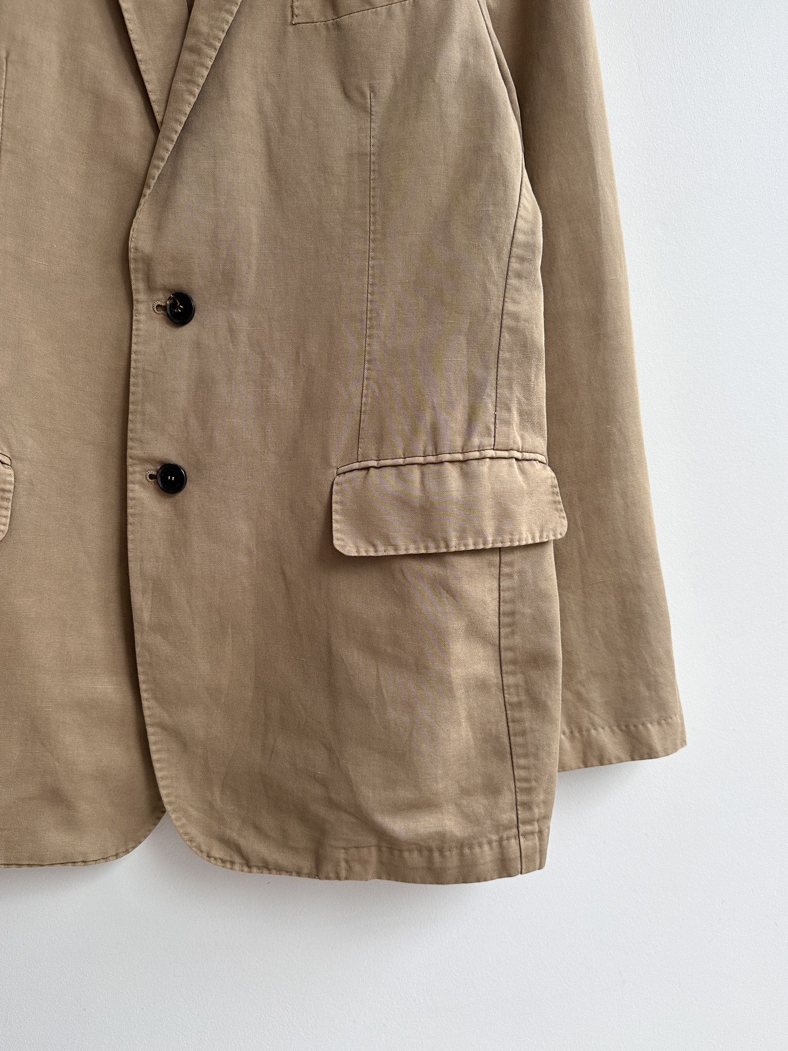 Burberry Burberry Beige Blazer Jacket Size 50R - 6 Thumbnail