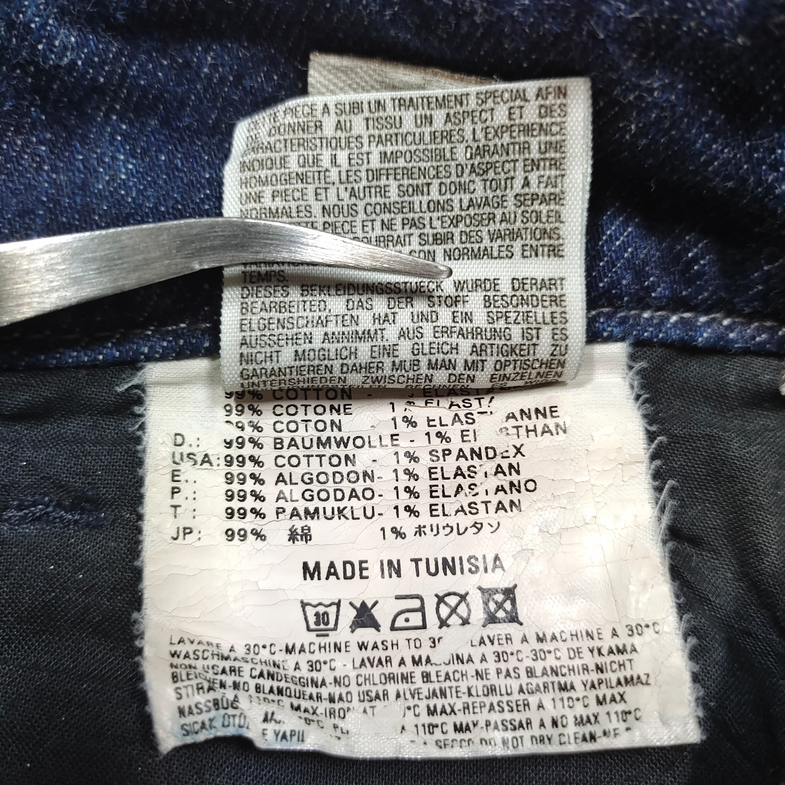 Diesel Y2K DIESEL INDUSTRY LOUVELY FLARE BOOT CUT JEANS Size 30" / US 8 / IT 44 - 13 Thumbnail
