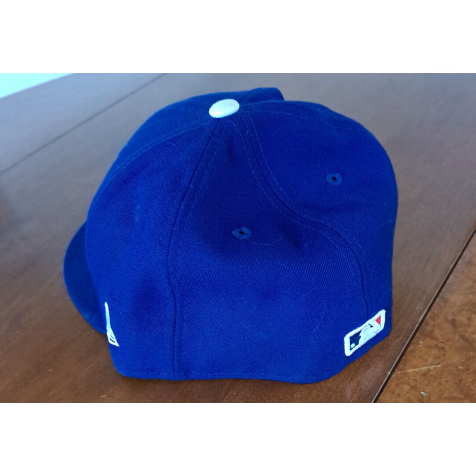New Era New Era Los Angeles Dodgers Hat 7 1/4 59-Fifty Blue Baseball Cap Mens Hat Size ONE SIZE - 5 Thumbnail