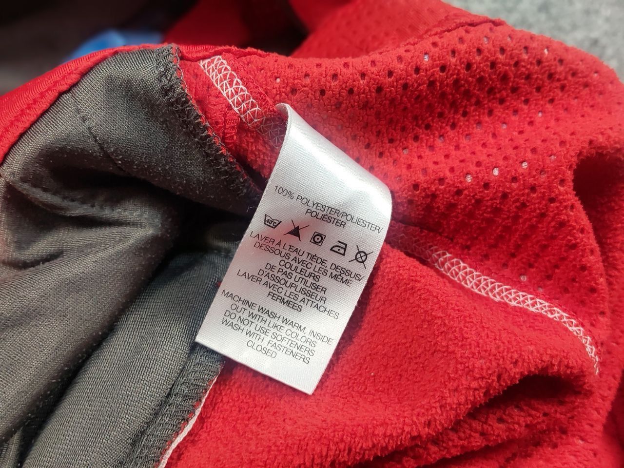 Salomon Vintage Salomon Acti Logo Zip Red Fleece Long sleeve Size US L / EU 52-54 / 3 - 17 Thumbnail