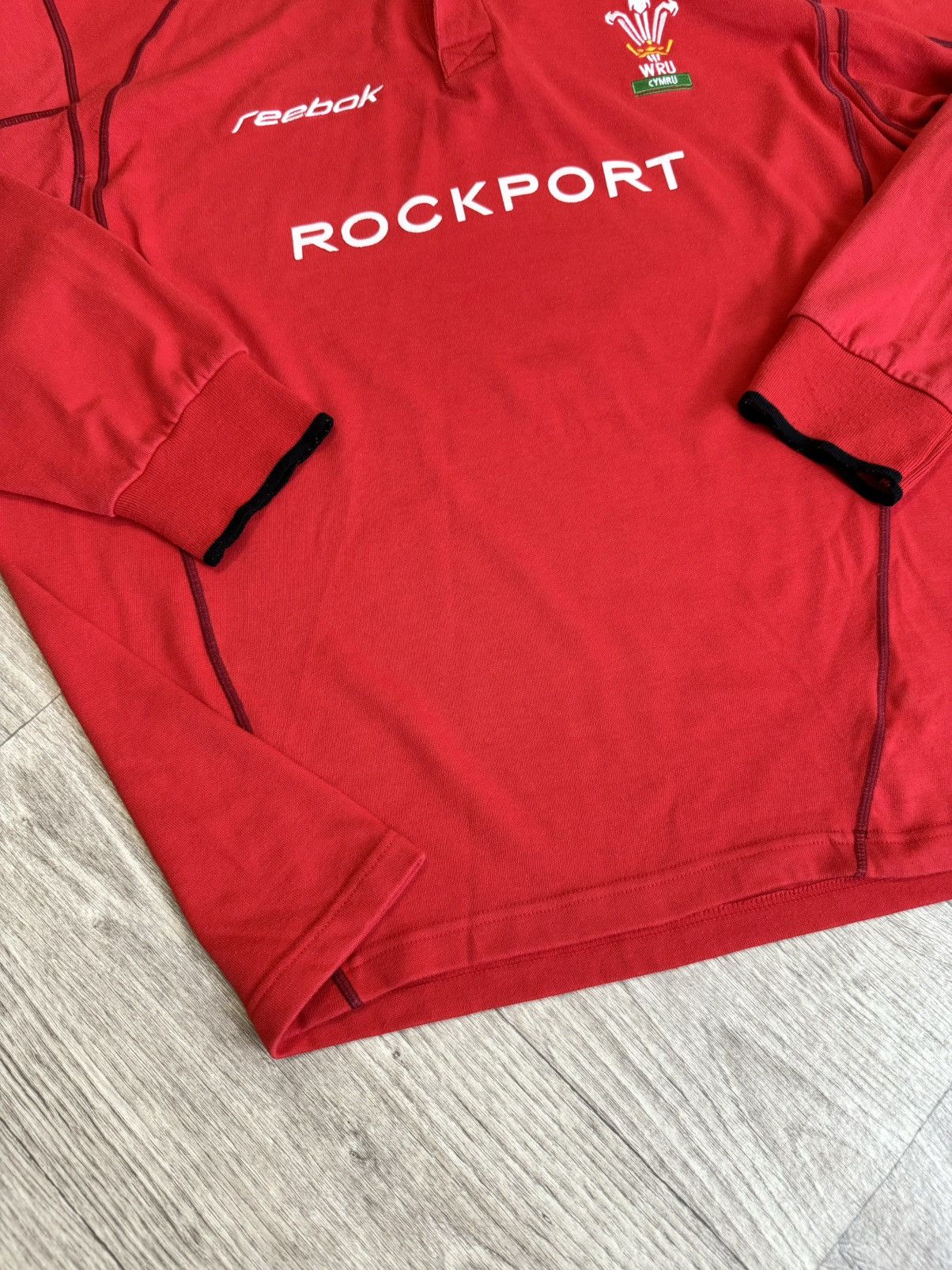 Vintage 🔷Vintage Reebok Wales Rugby Shirt 2002/03🔷 Size US L / EU 52-54 / 3 - 2 Thumbnail