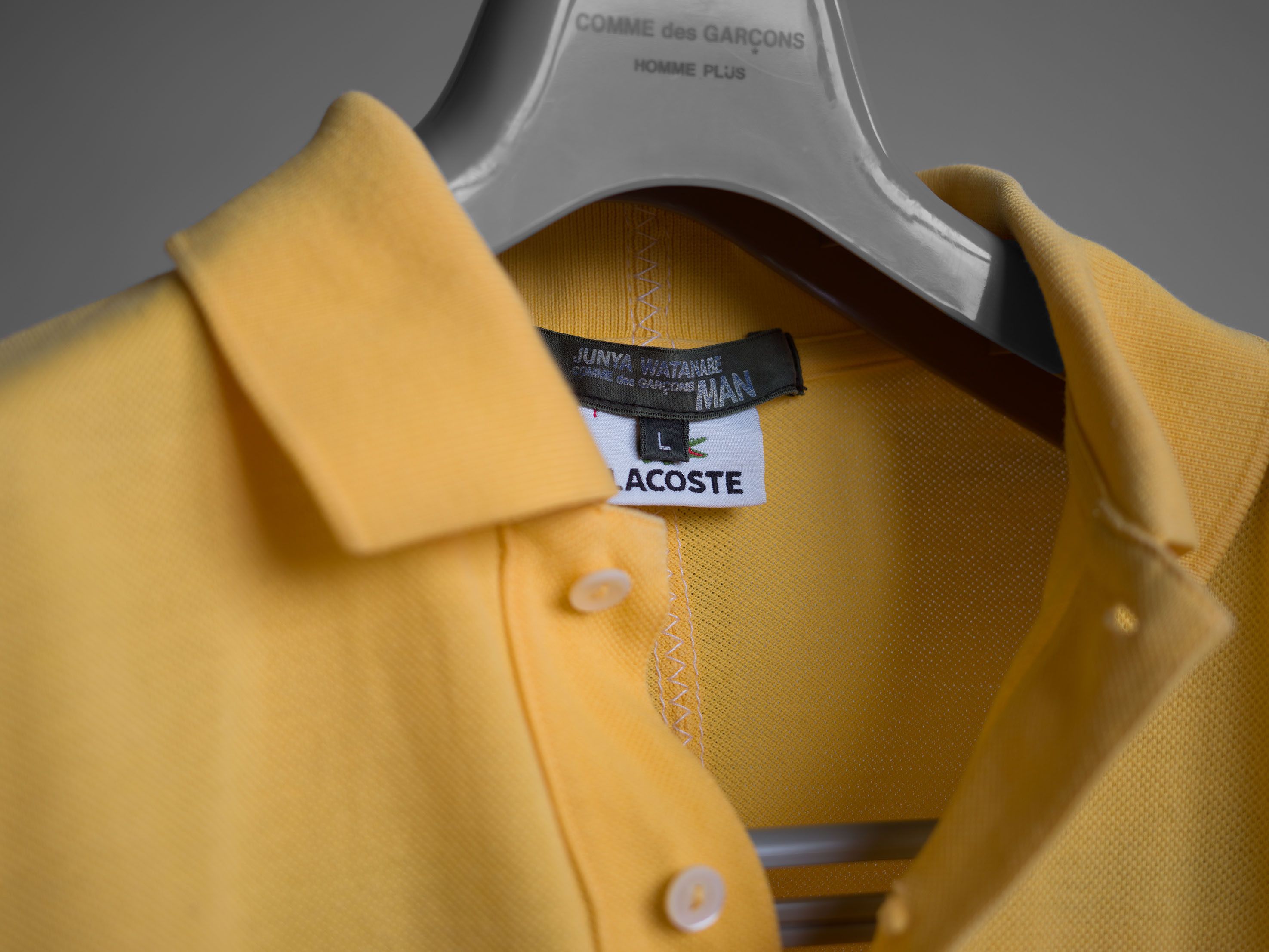 Junya Watanabe × Lacoste SS2008 JUNYA WATANABE MAN x LACOSTE RECONSTRUCTED POLO SHIRT Size US M / EU 48-50 / 2 - 8 Thumbnail