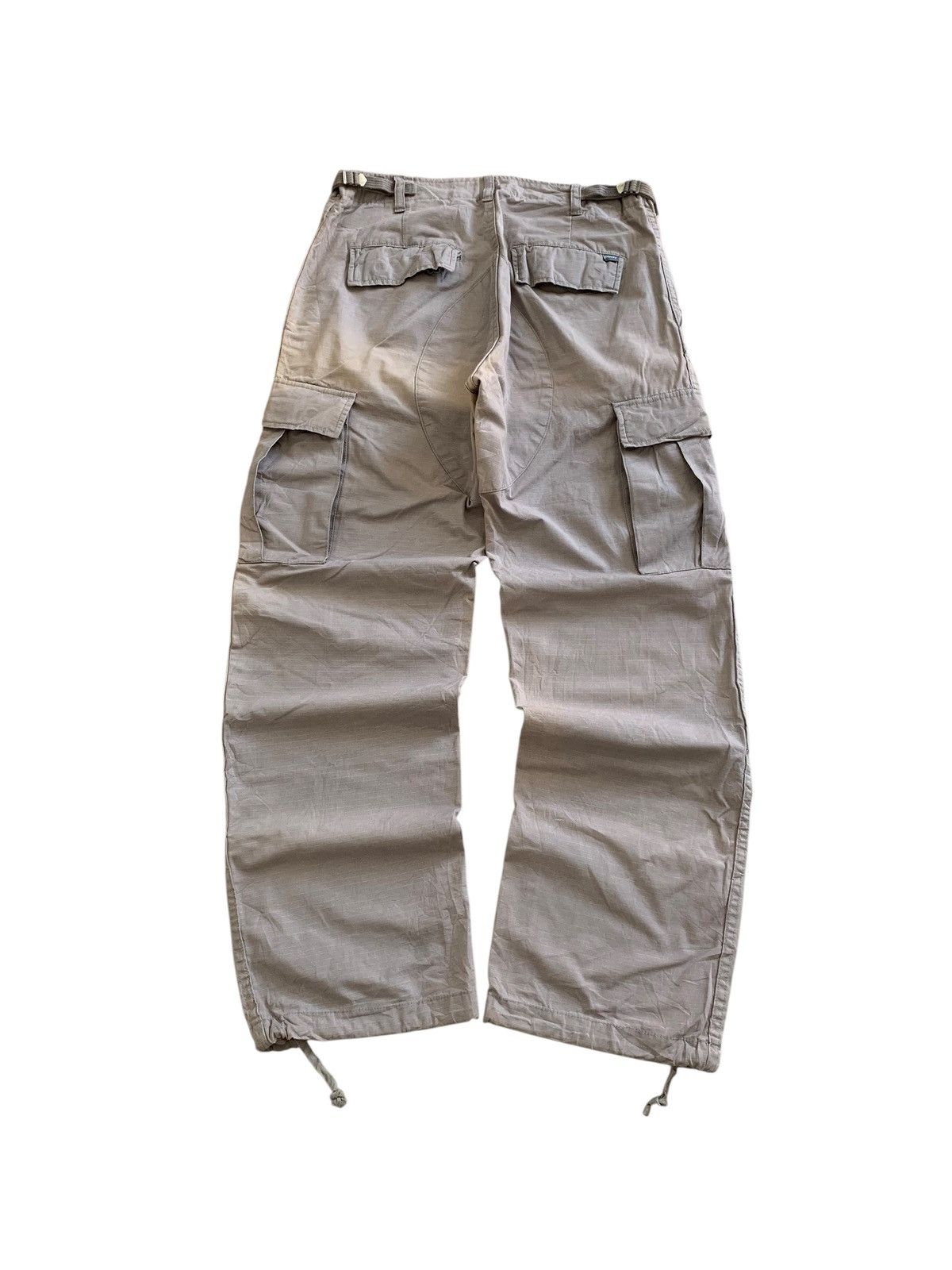 Stussy Vintage Stussy Gear Ripstop Faded Cargo Trousers Size US 34 / EU 50 - 10 Thumbnail