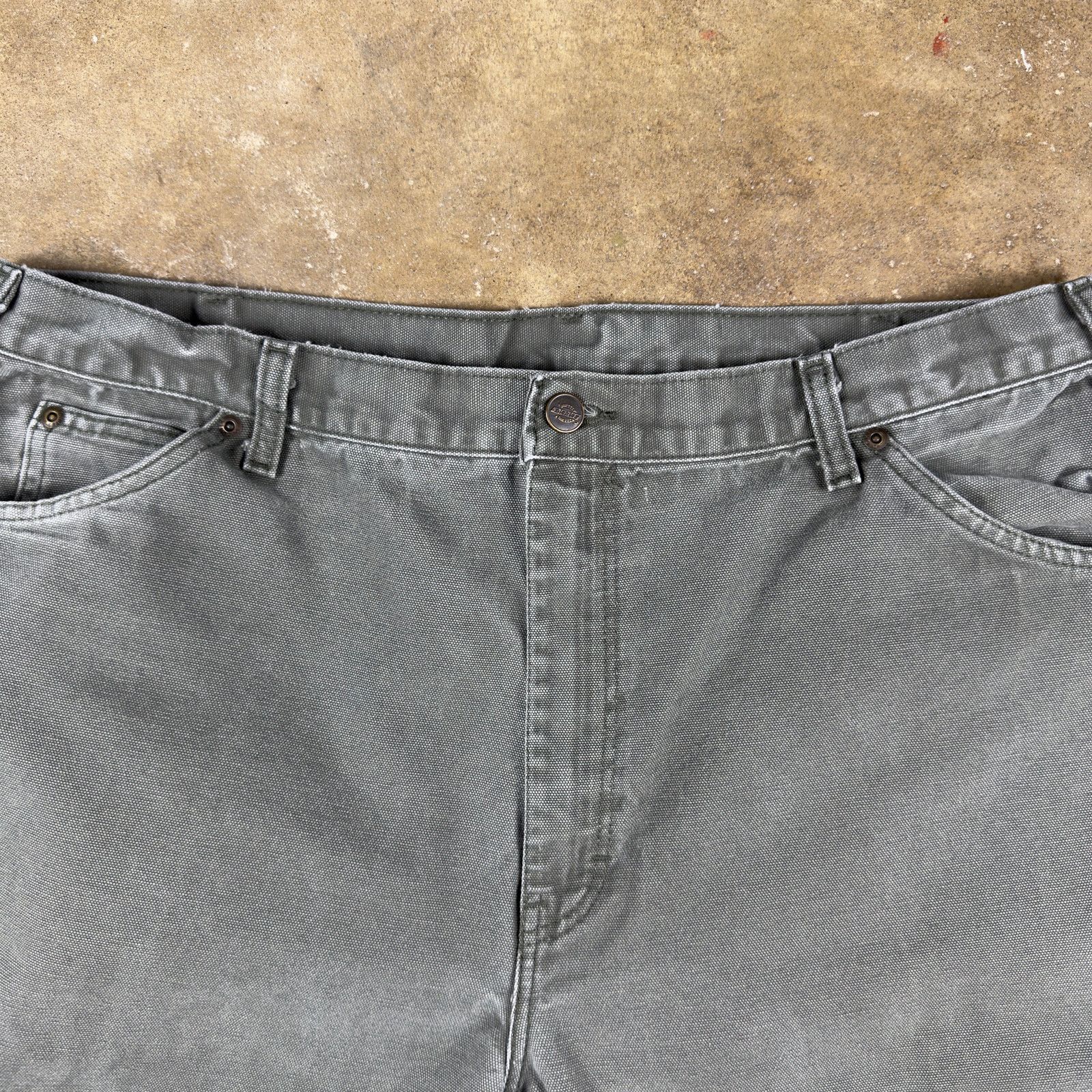Dickies Dickies Carpenter Pants Men’s 39x31 Green Relaxed Workwear Size US 39 - 3 Thumbnail