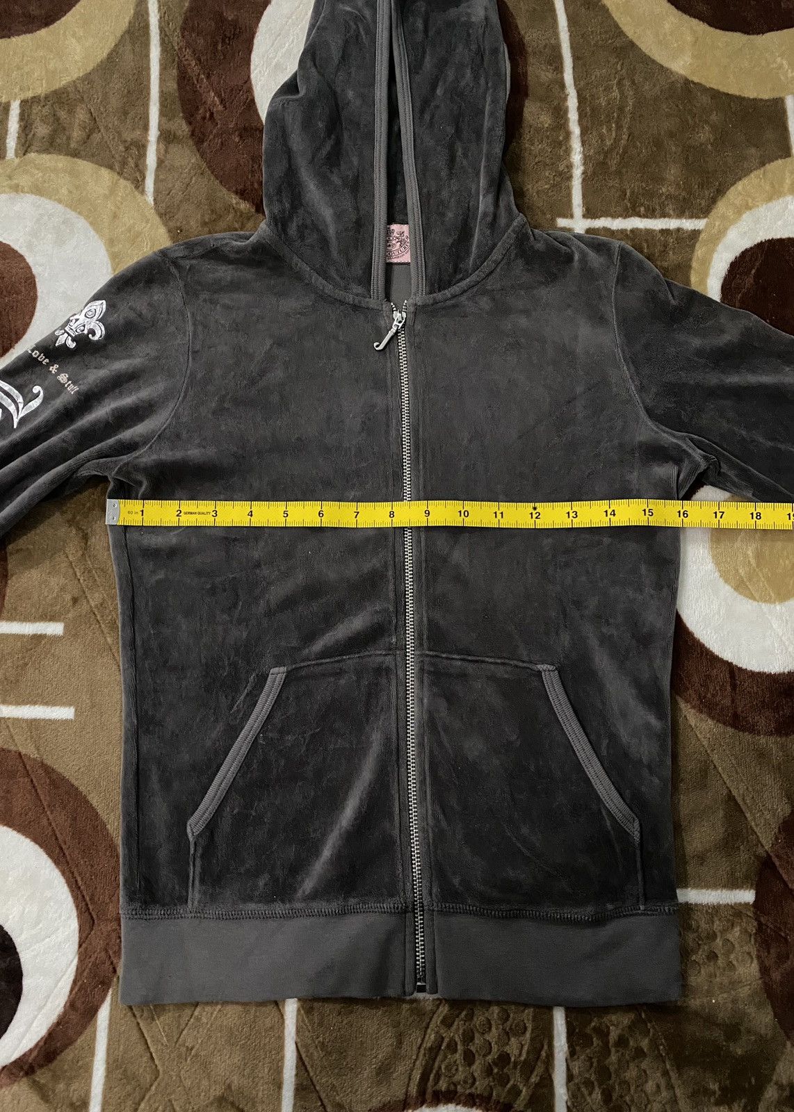 If Six Was Nine 2000s Juicy Couture - ifsixwasnine zip hoodie Size S / US 4 / IT 40 - 9 Thumbnail