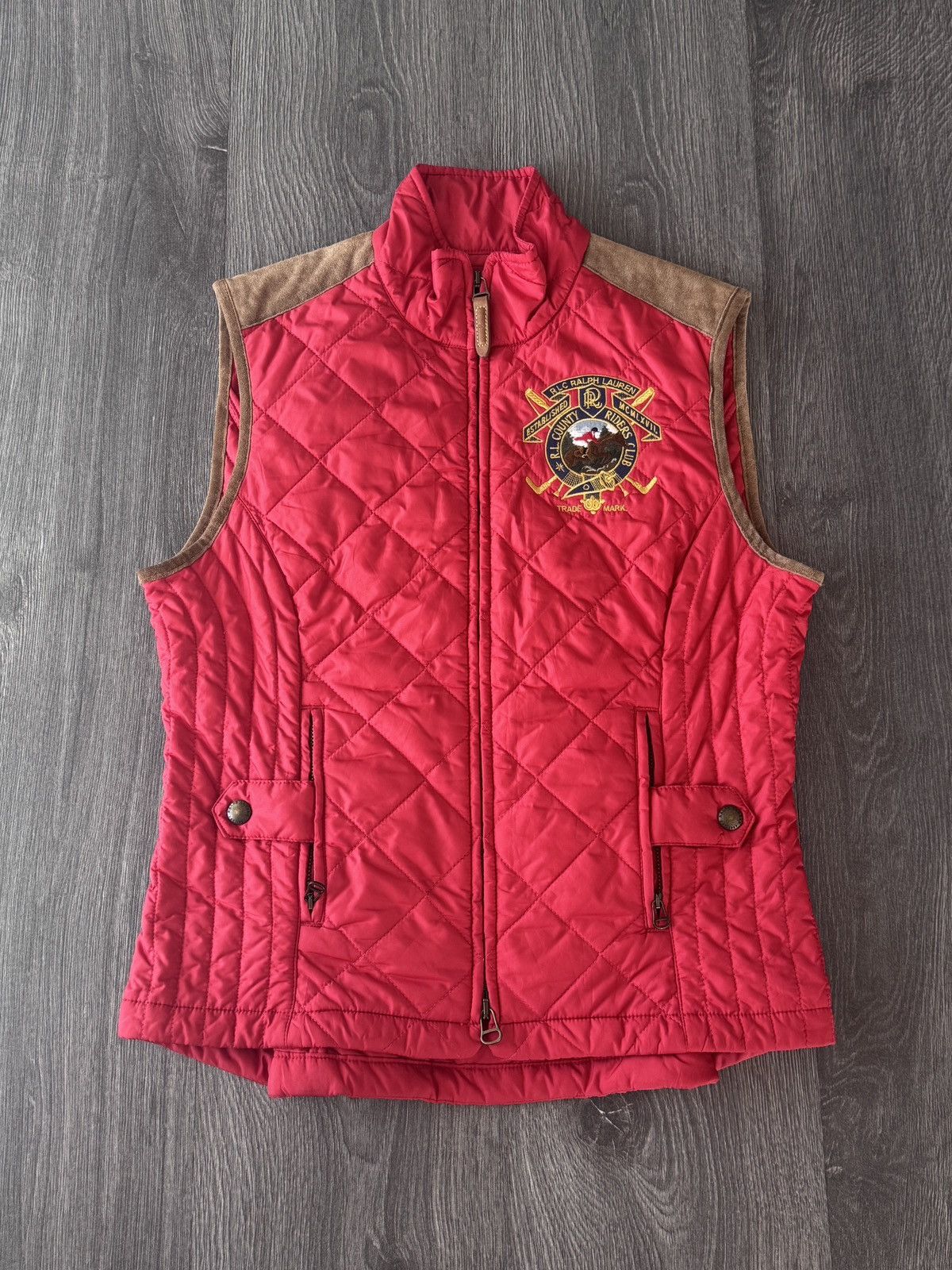 Polo Ralph Lauren Ralph Lauren RL County Riders & Jockey Club Red Vest Size M / US 6-8 / IT 42-44 - 1 Thumbnail