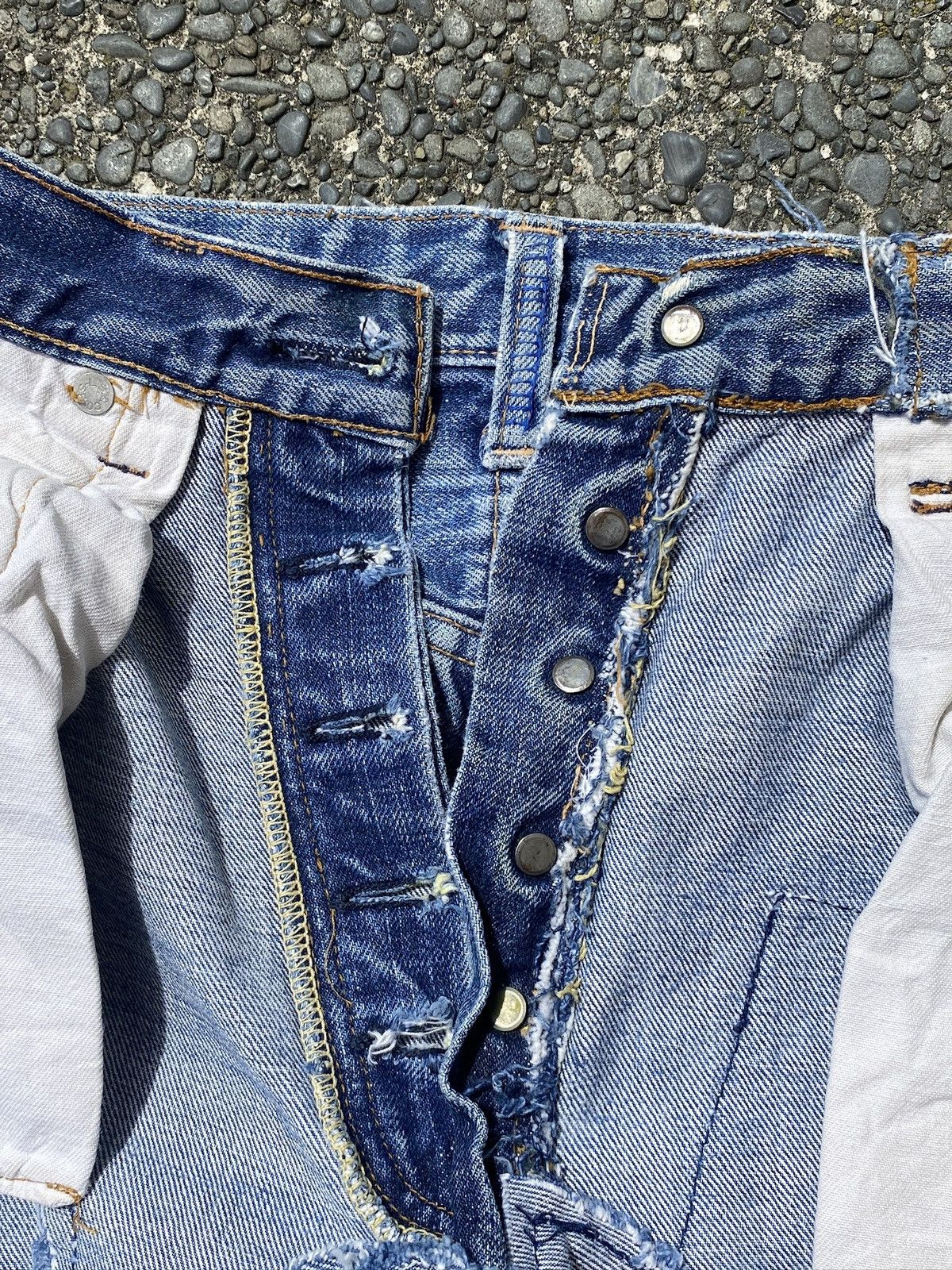 Levi's Vintage 1969 Levis Big E 501xx Selvedge Jeans USA 30 x 30 Size US 30 / EU 46 - 14 Thumbnail